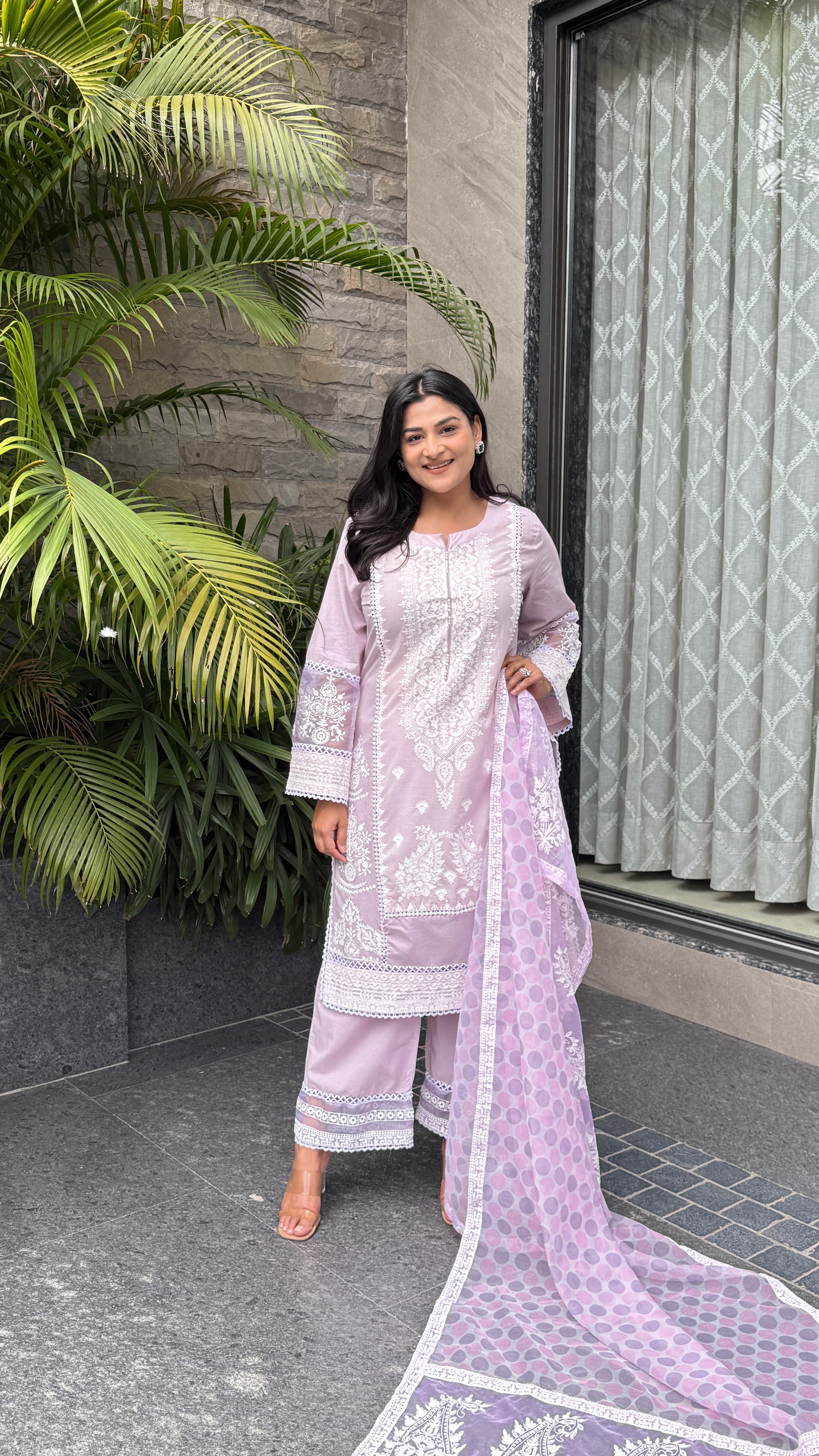 Krachi Pink Suit Set