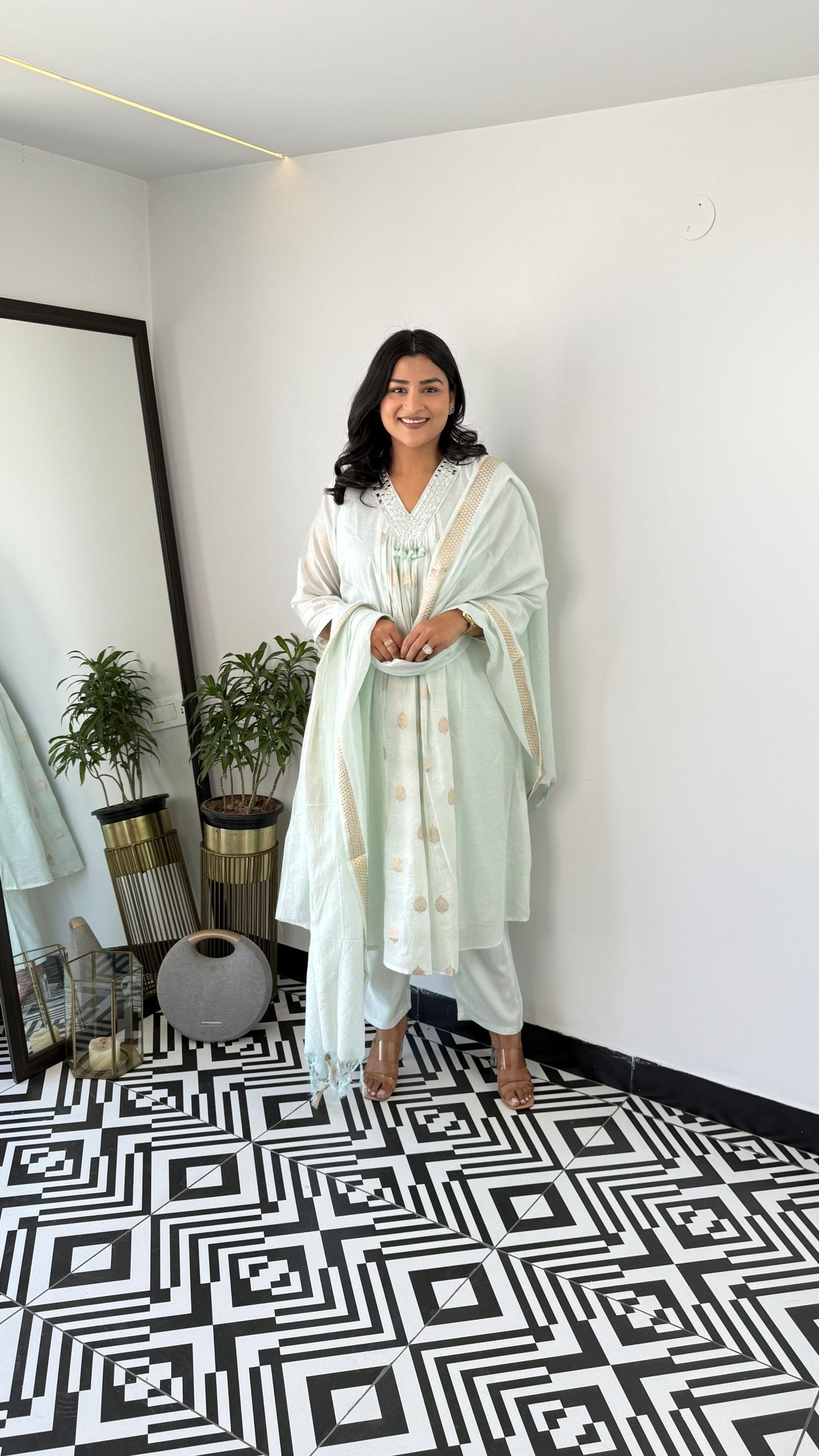 Aasma Green Suit Set