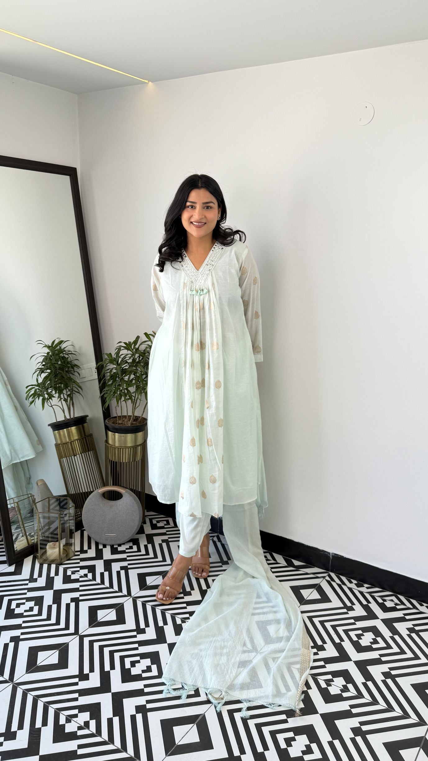 Aasma Green Suit Set