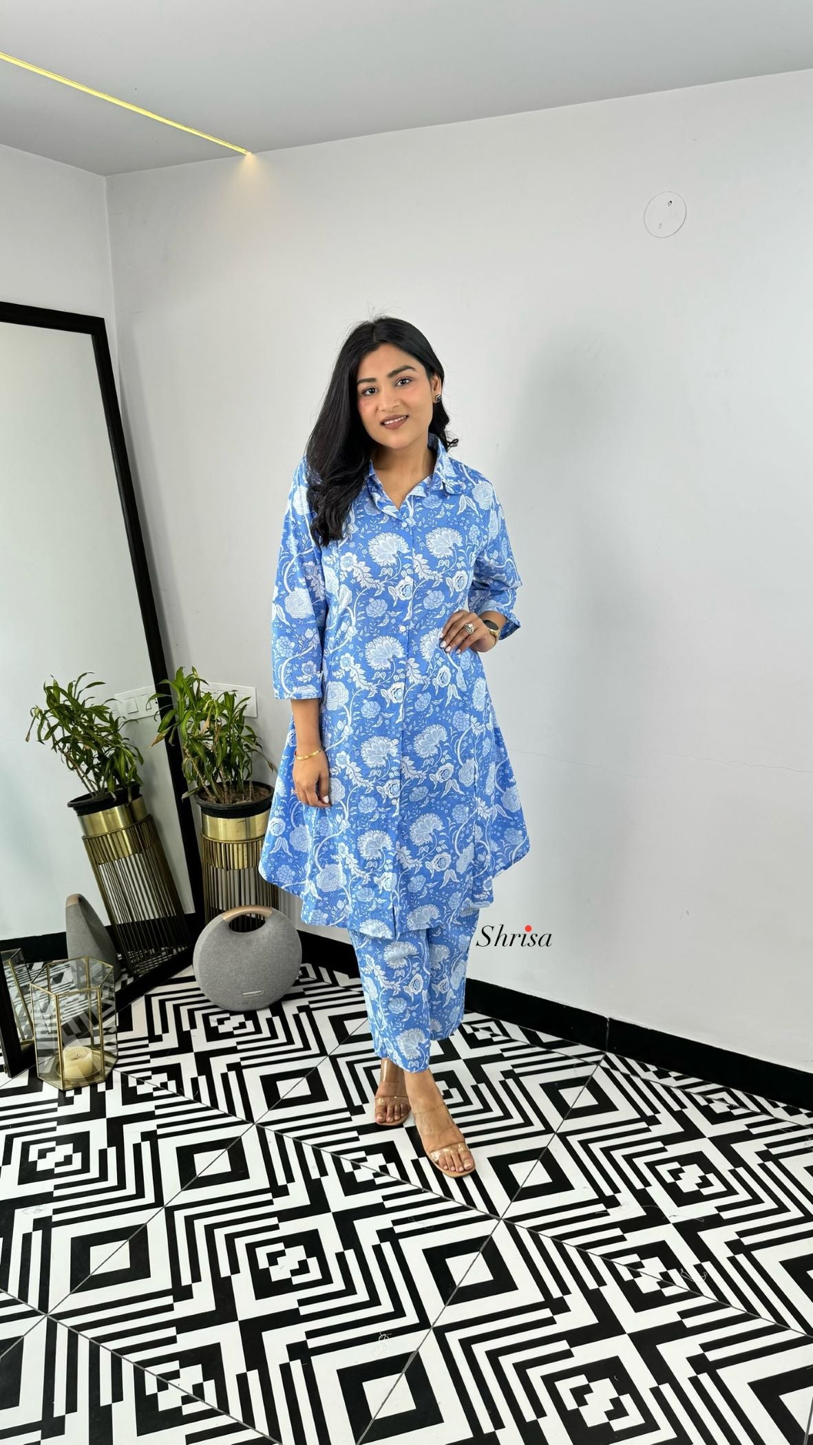 Blue Fusion Cotton Cord Set