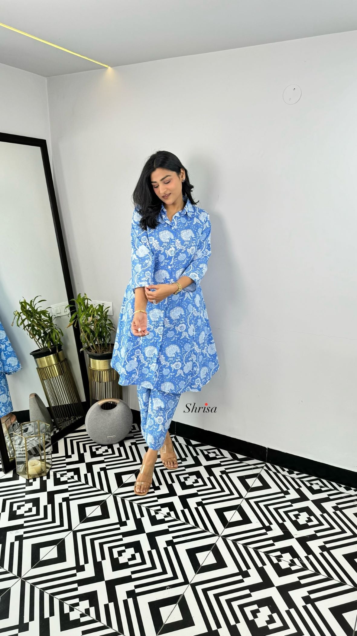 Blue Fusion Cotton Cord Set