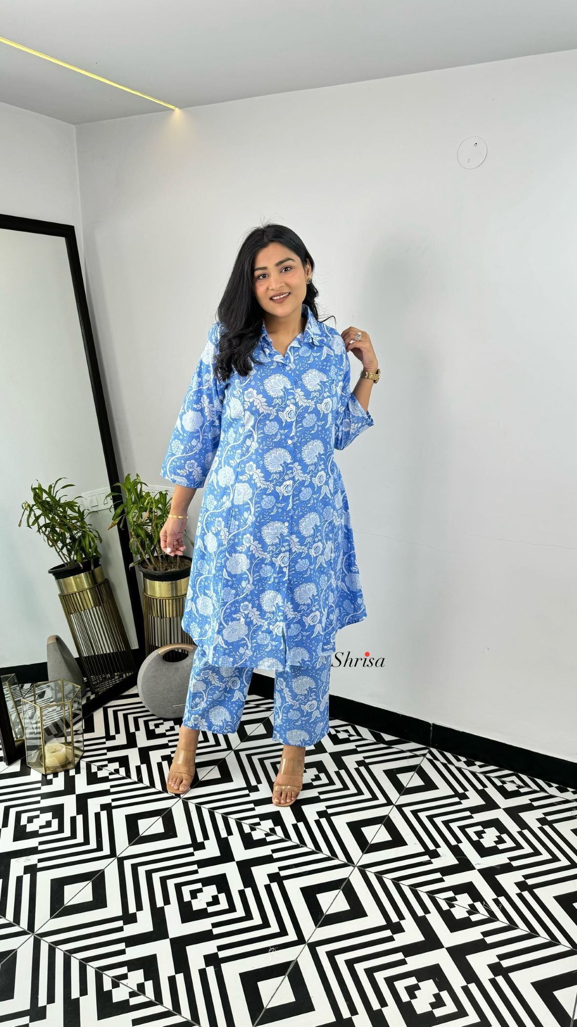 Blue Fusion Cotton Cord Set