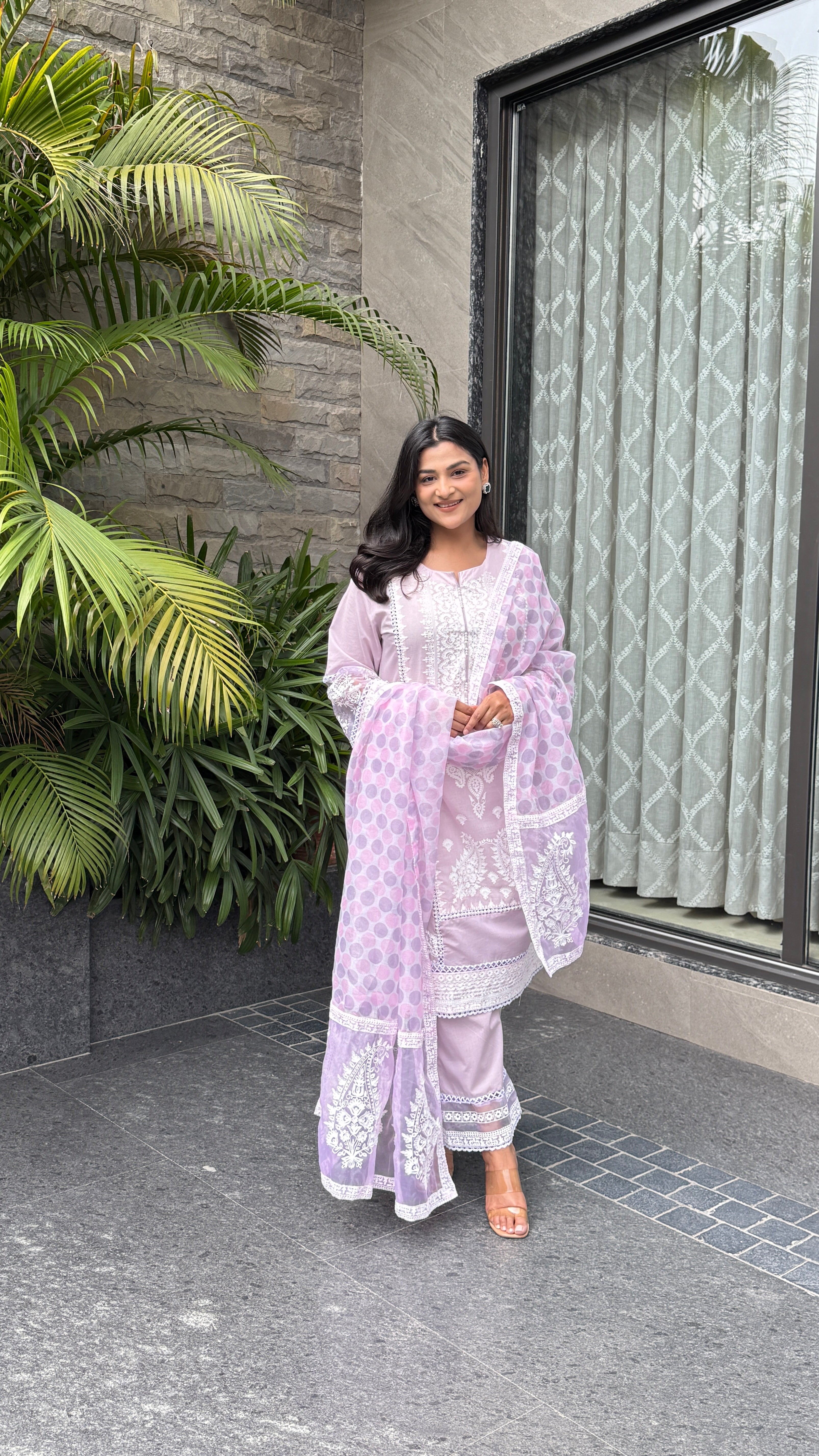 Krachi Pink Suit Set