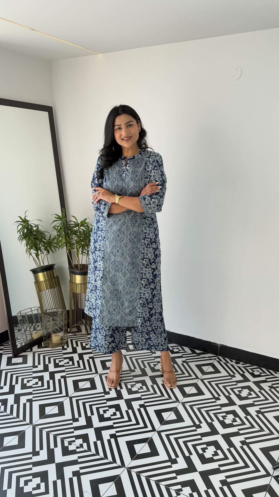 Dabu Bani Kurta Pants