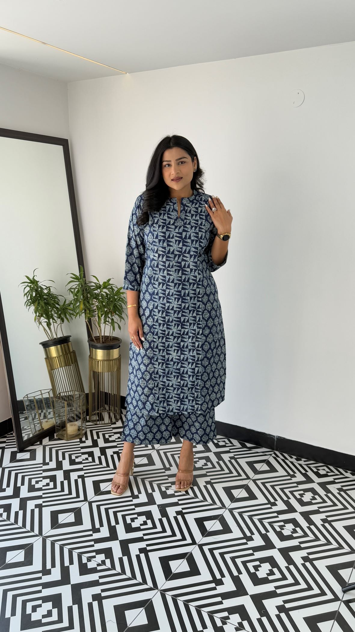 Dabu Kalini Kurta Pants