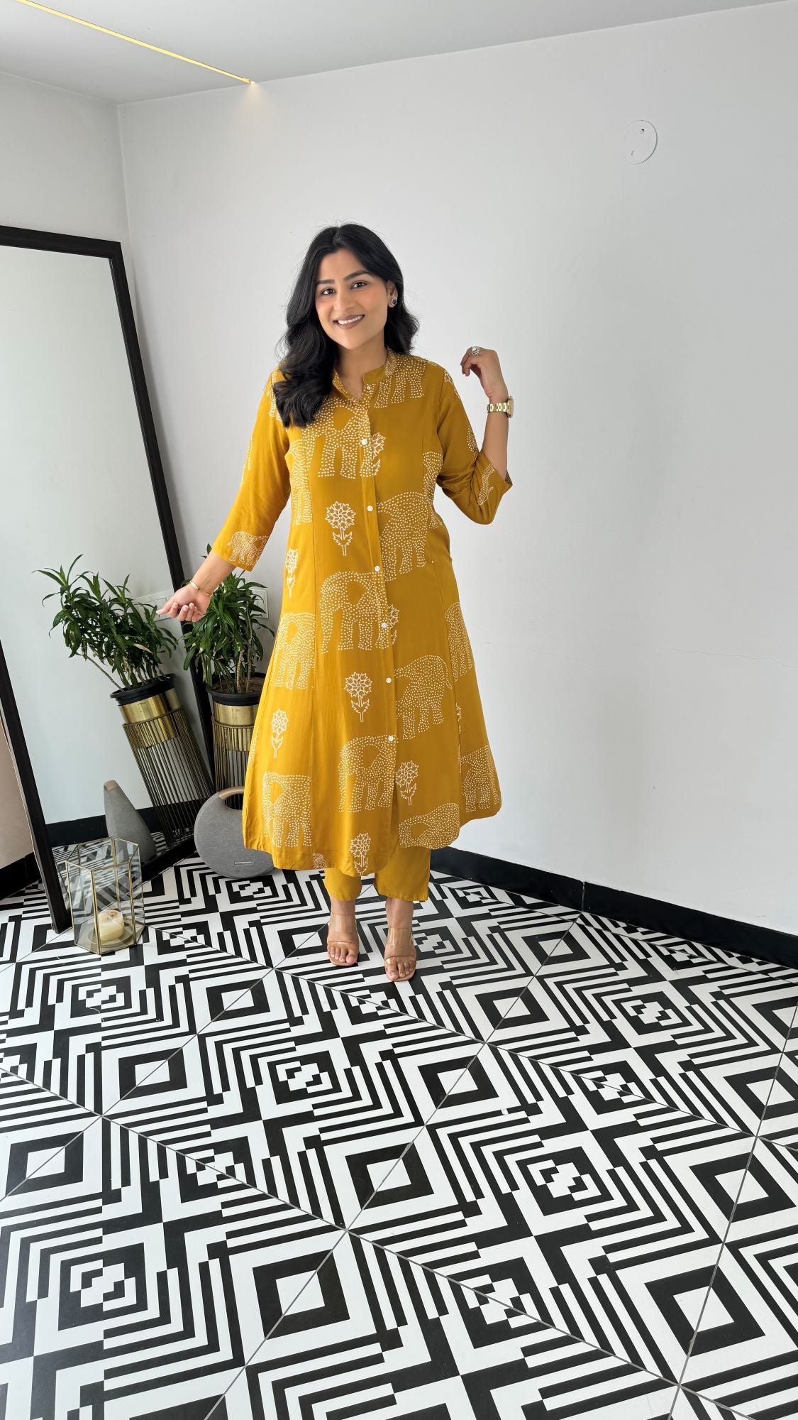 Gajraj Yellow Kurta Pants