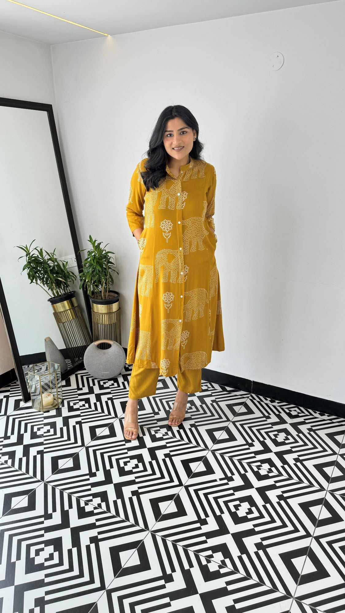 Gajraj Yellow Kurta Pants