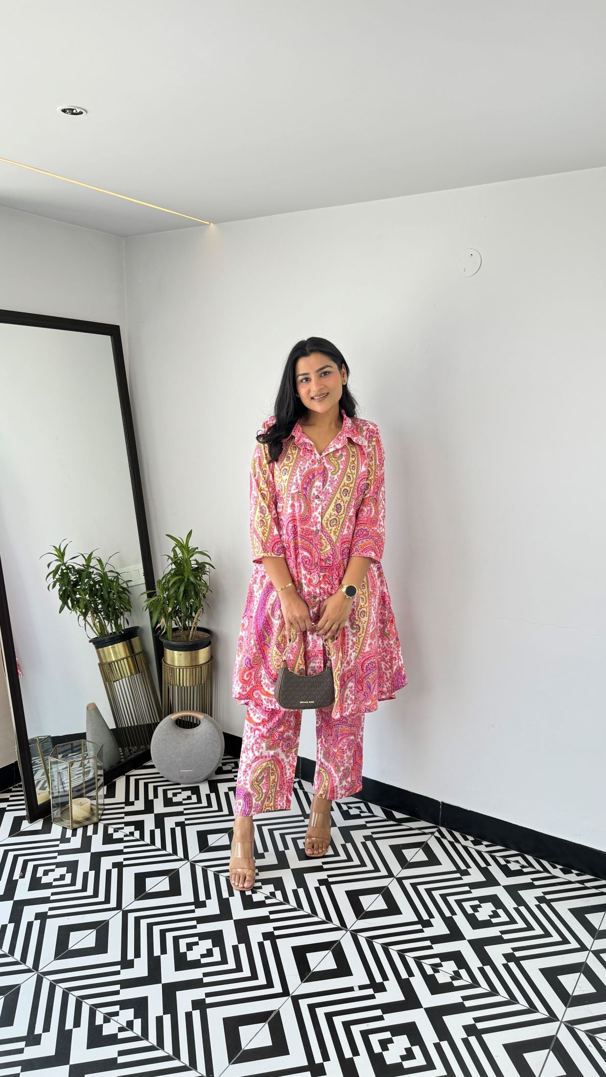 Turkish Paisley Cotton Cord Set