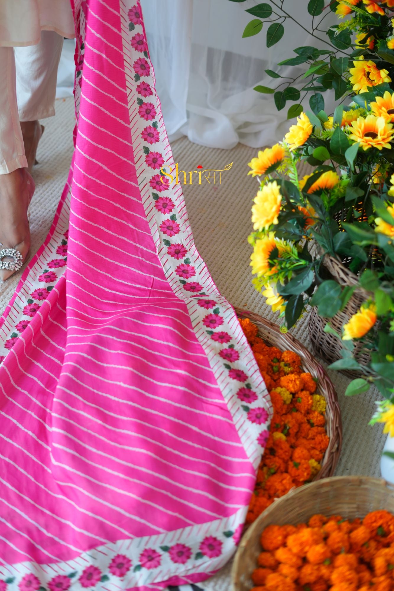 Flower Motife Suit Set