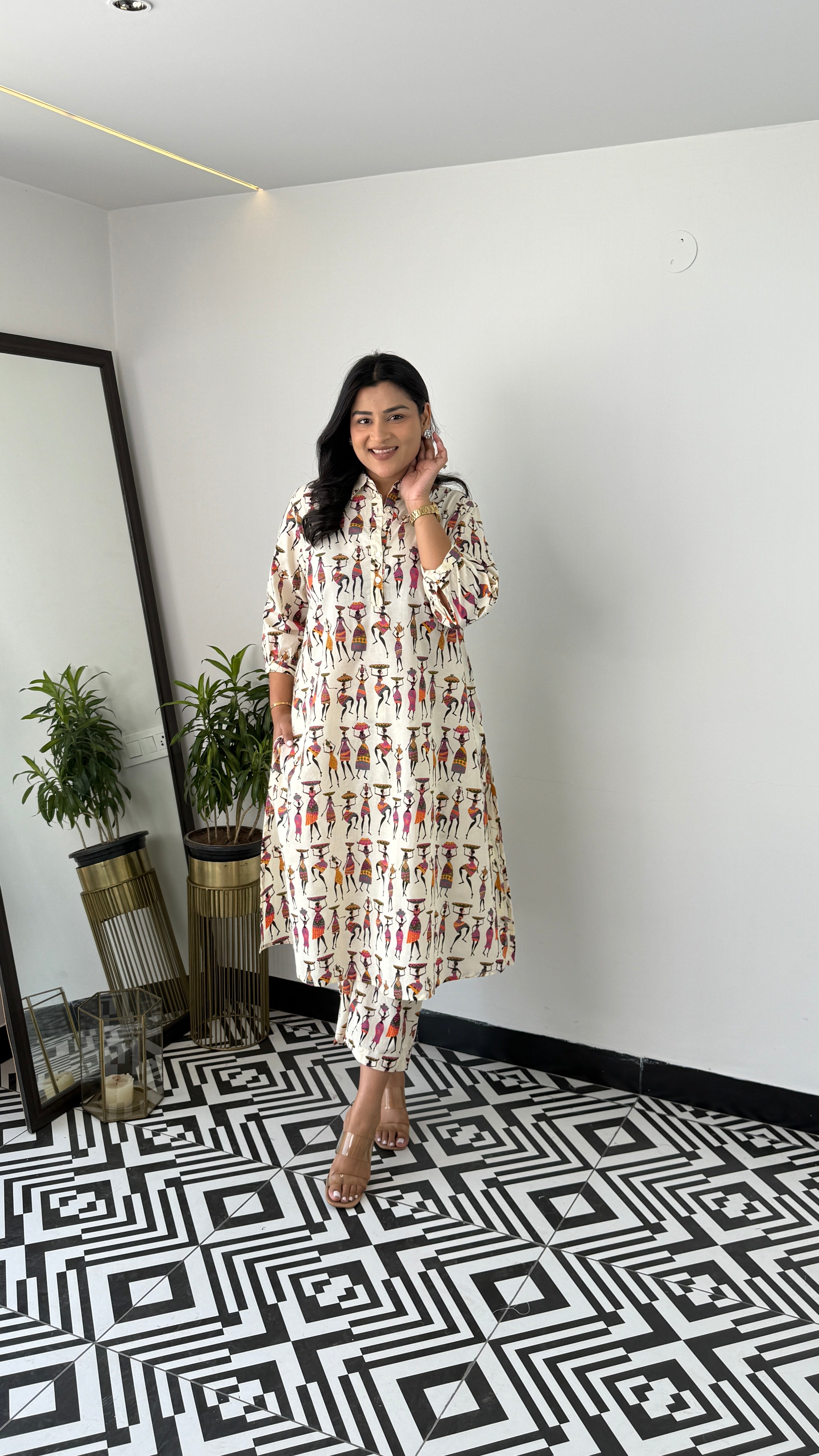 Meher Native Tribe Kurta Pants 