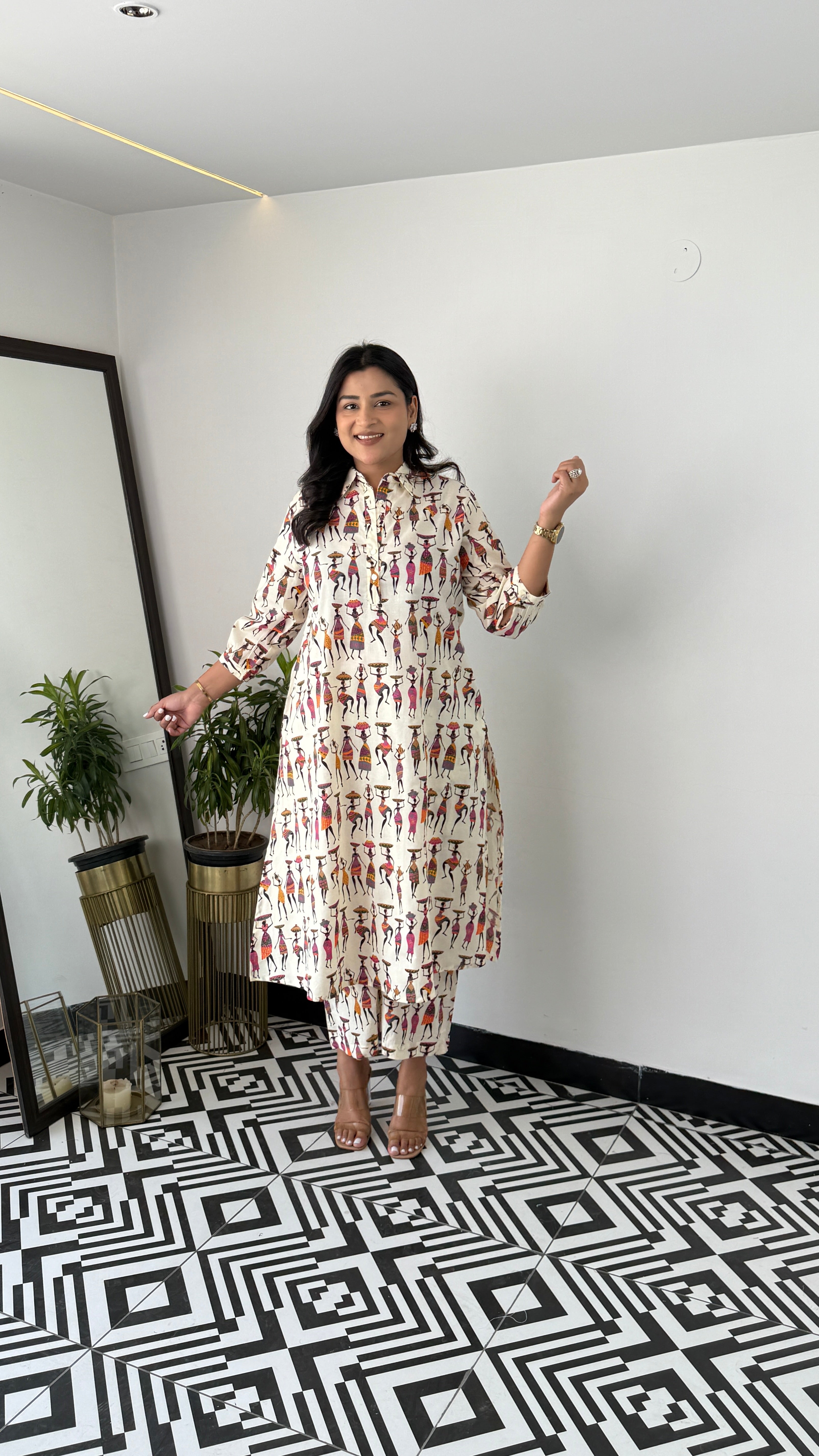 Meher Native Tribe Kurta Pants 