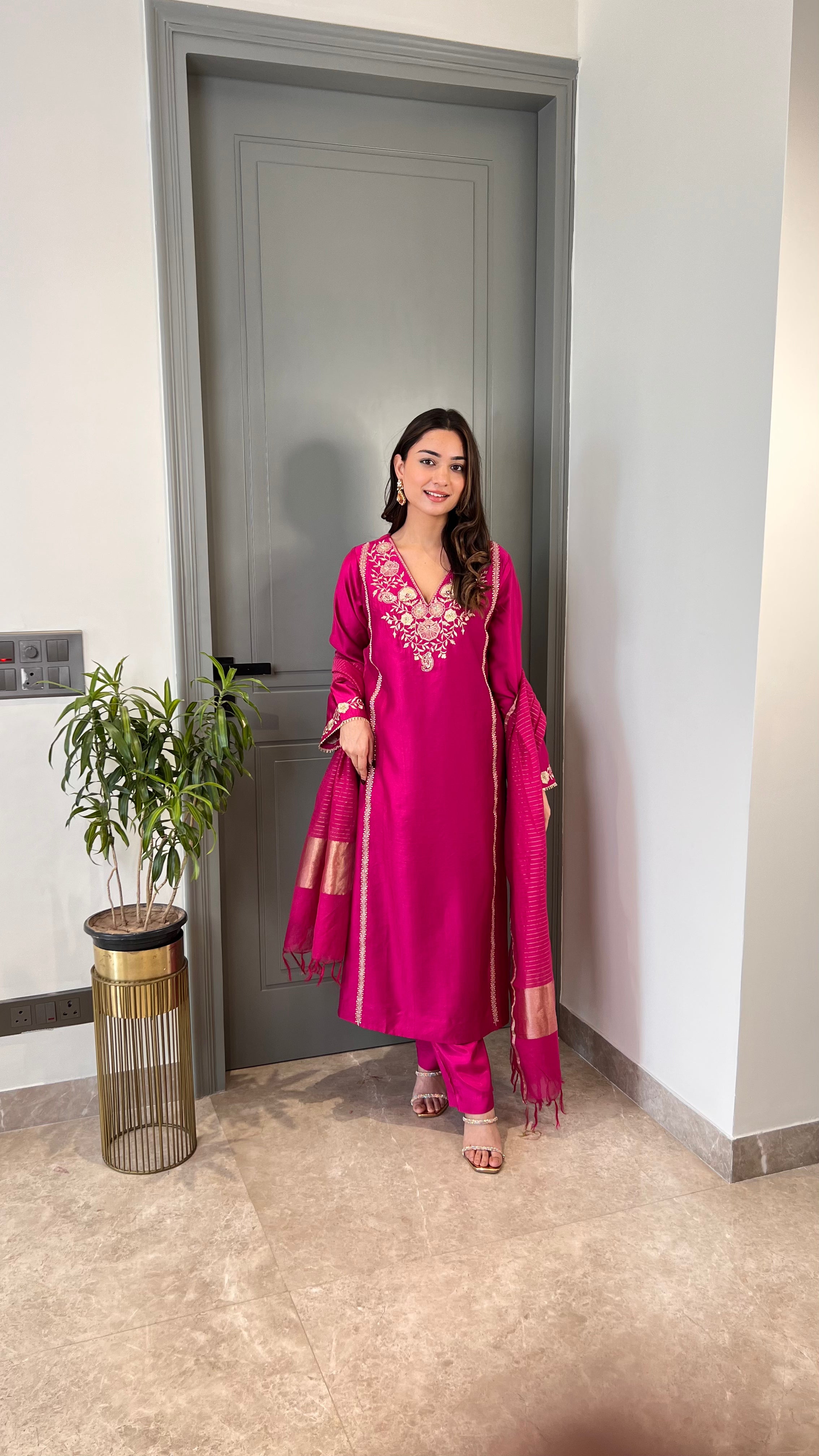 Zari Work Suit Set