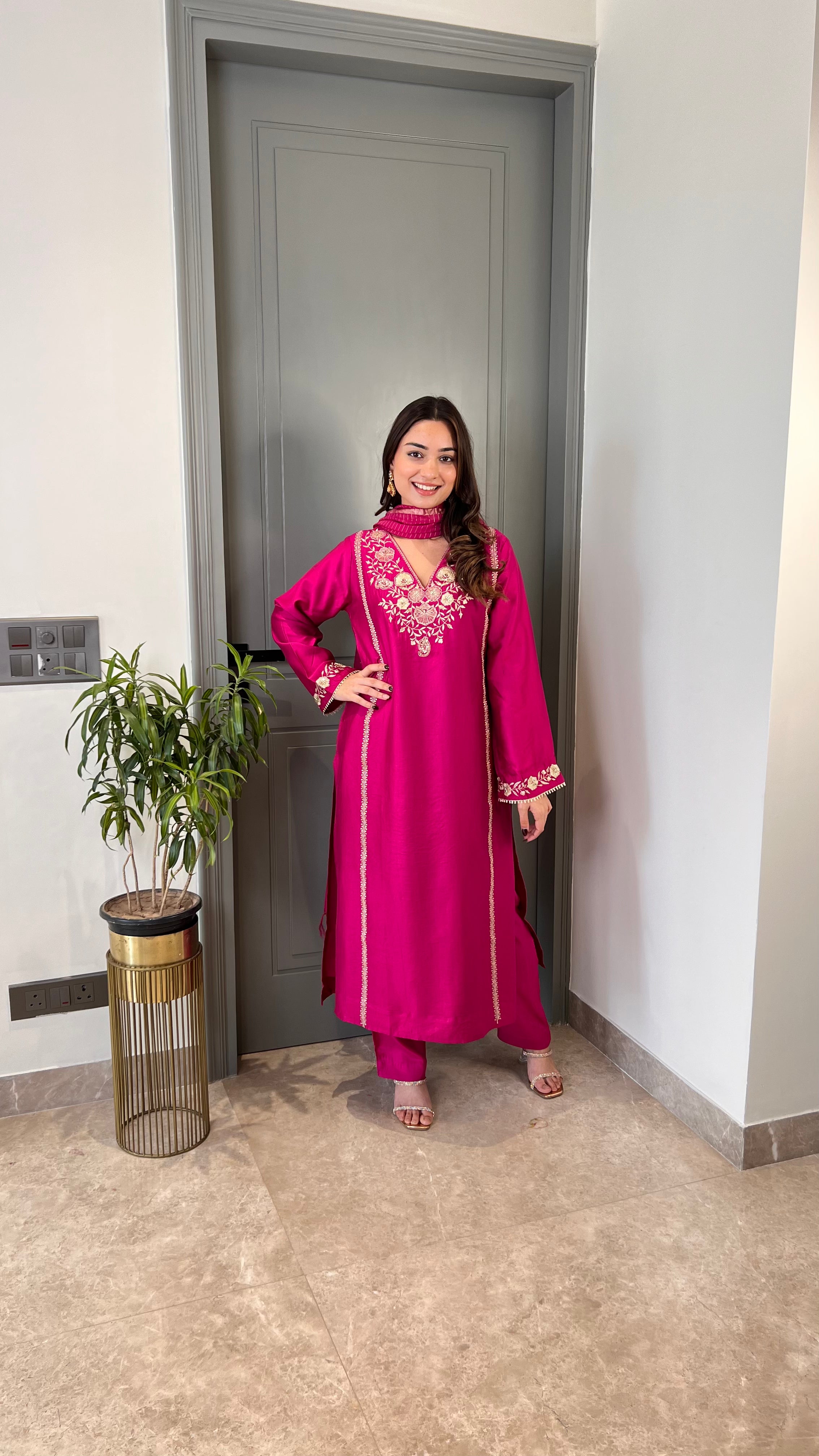 Zari Work Suit Set