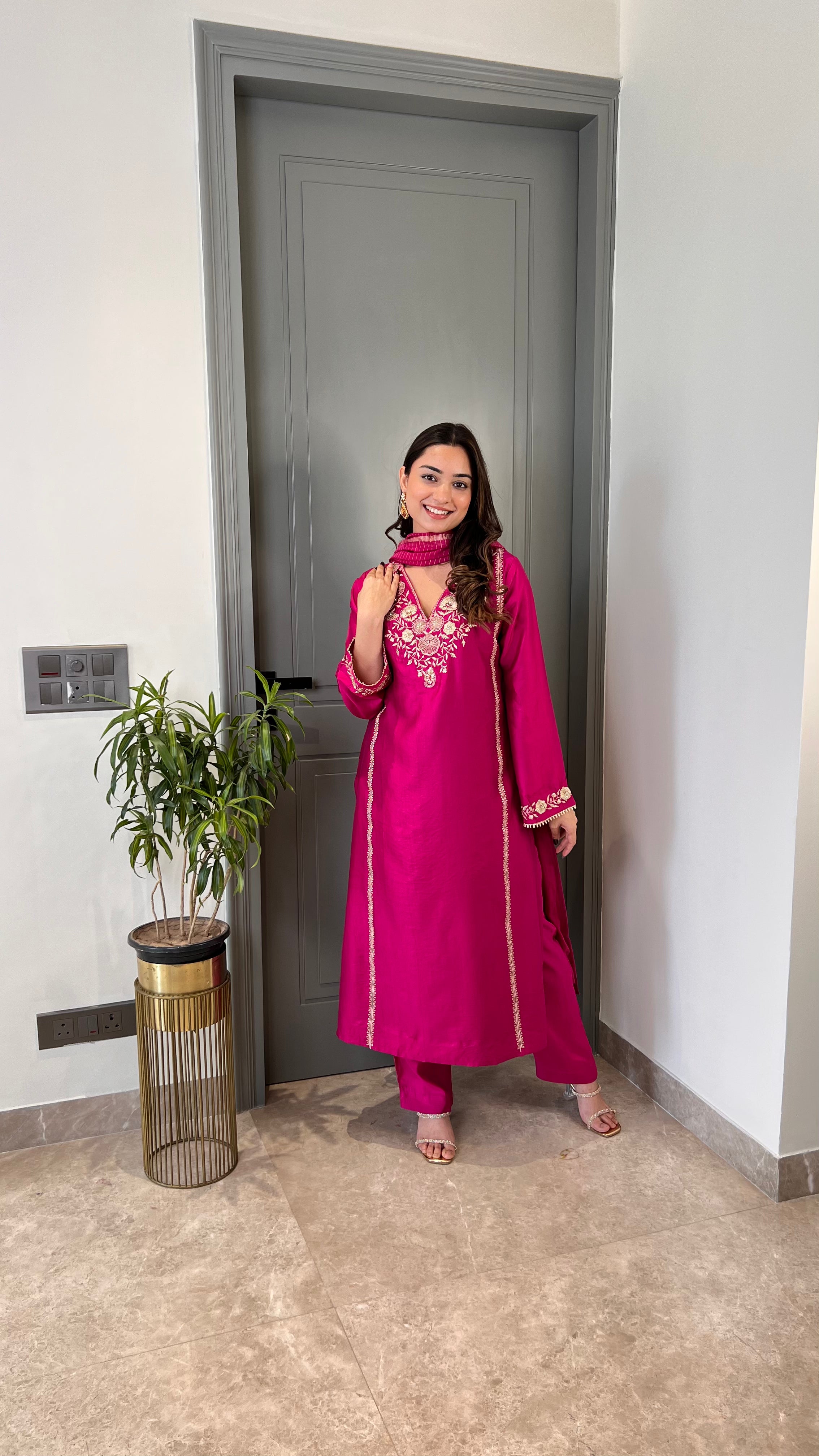Zari Work Suit Set