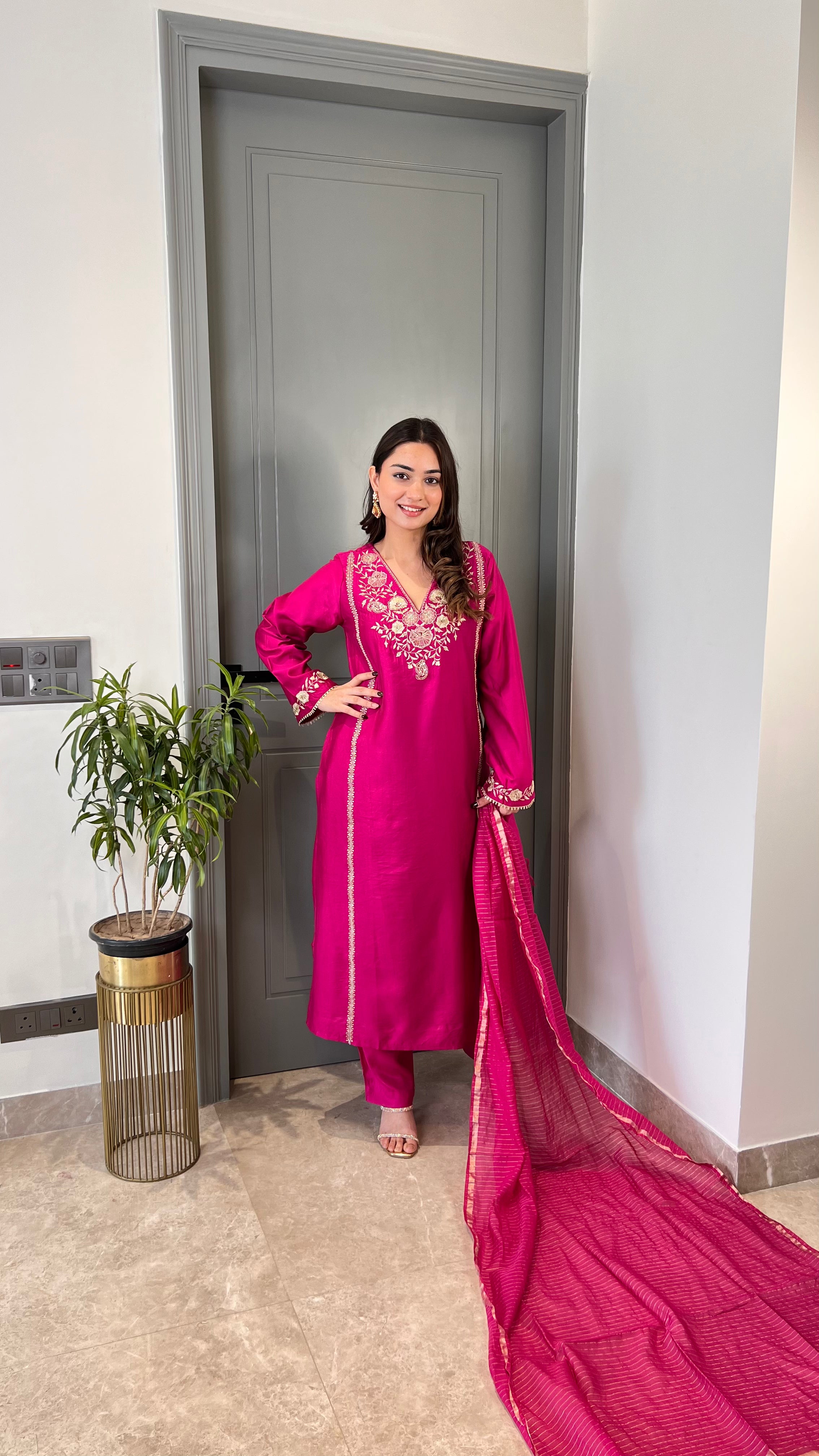 Zari Work Suit Set