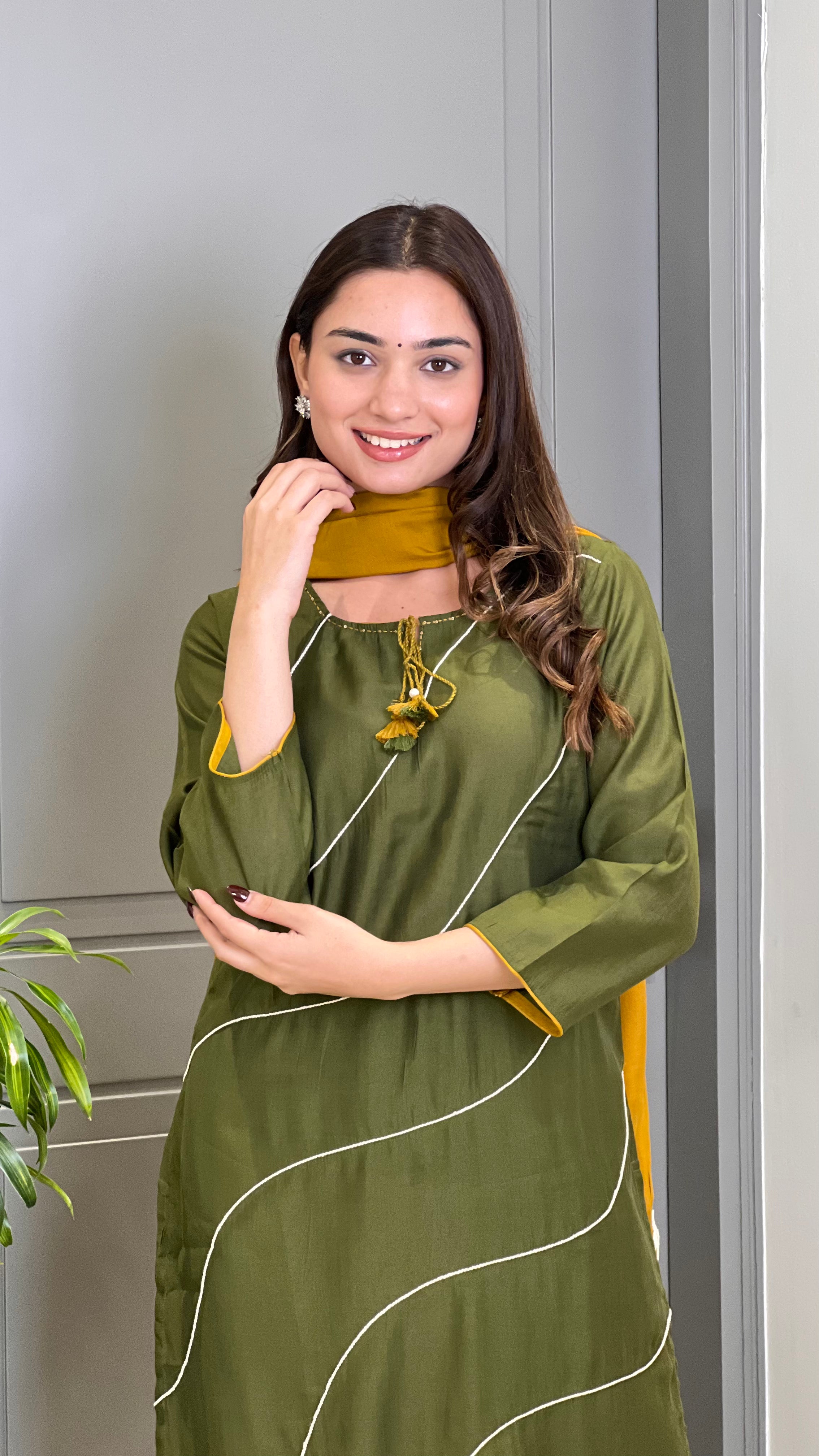 Sifat Green Suit Set