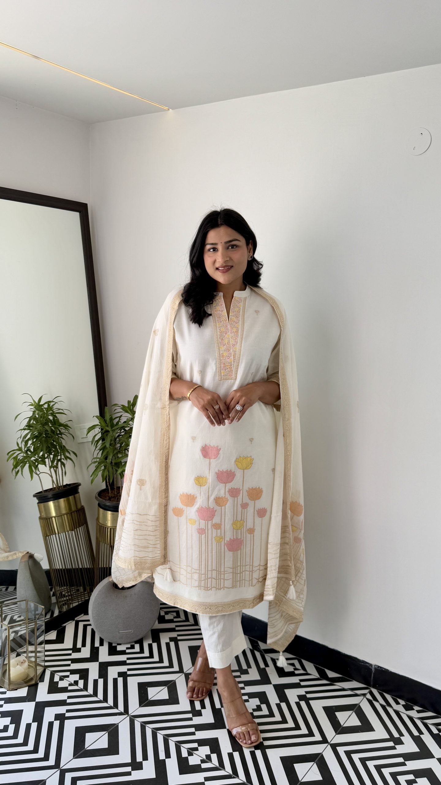Jamdani Lehar Suit Set