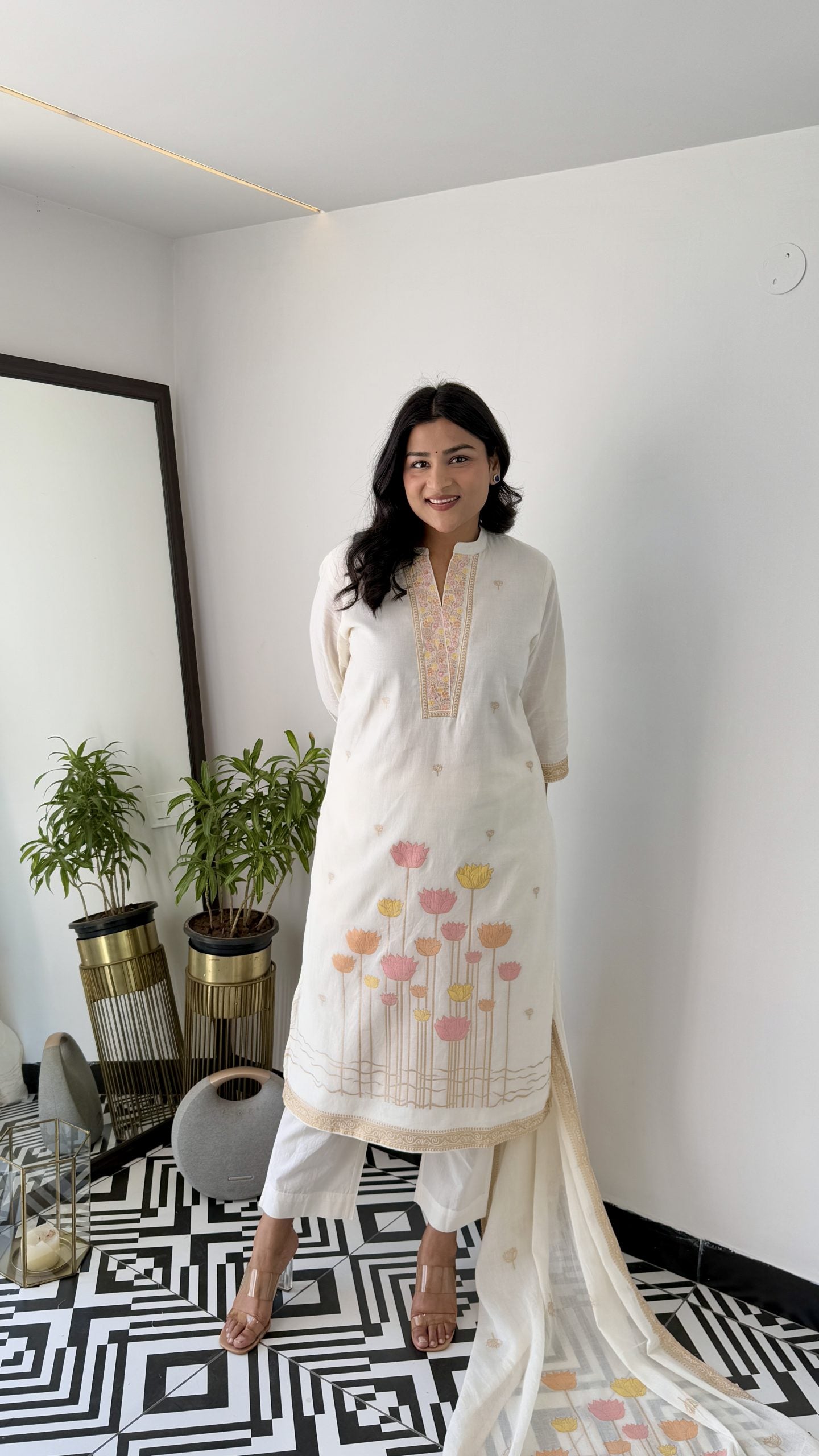 Jamdani Lehar Suit Set