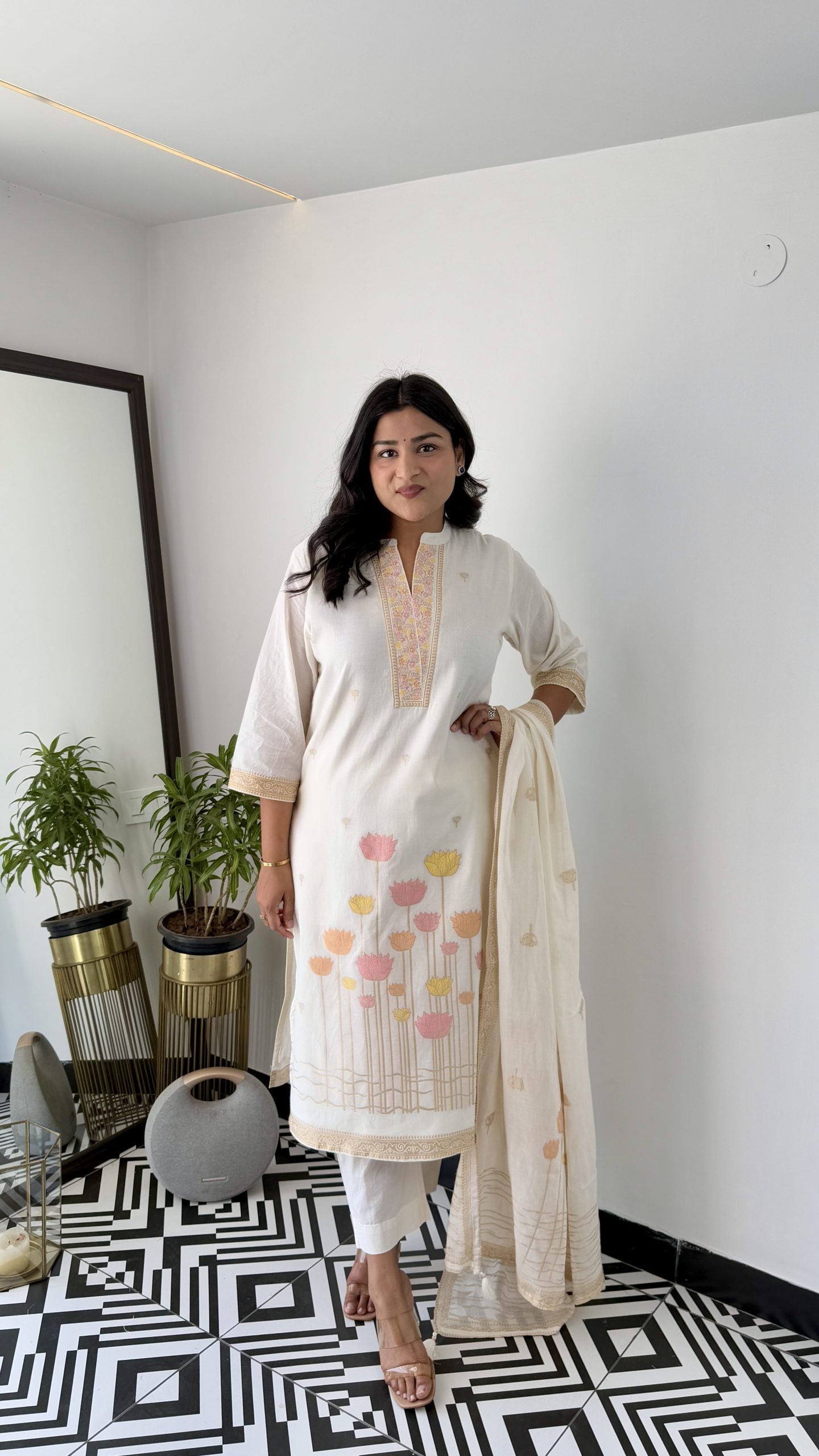 Jamdani Lehar Suit Set