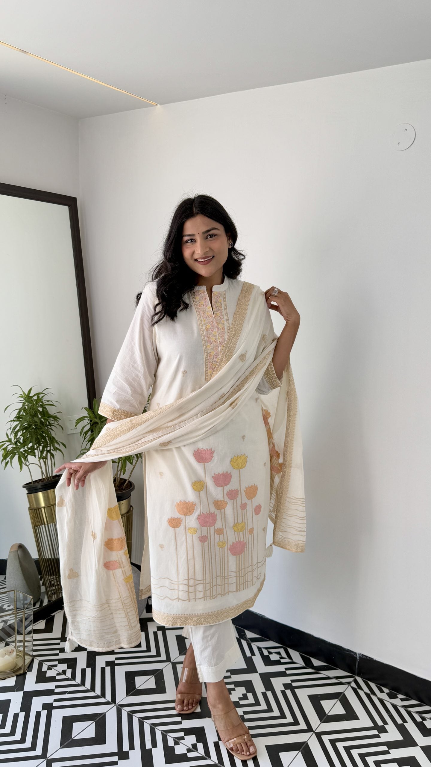 Jamdani Lehar Suit Set