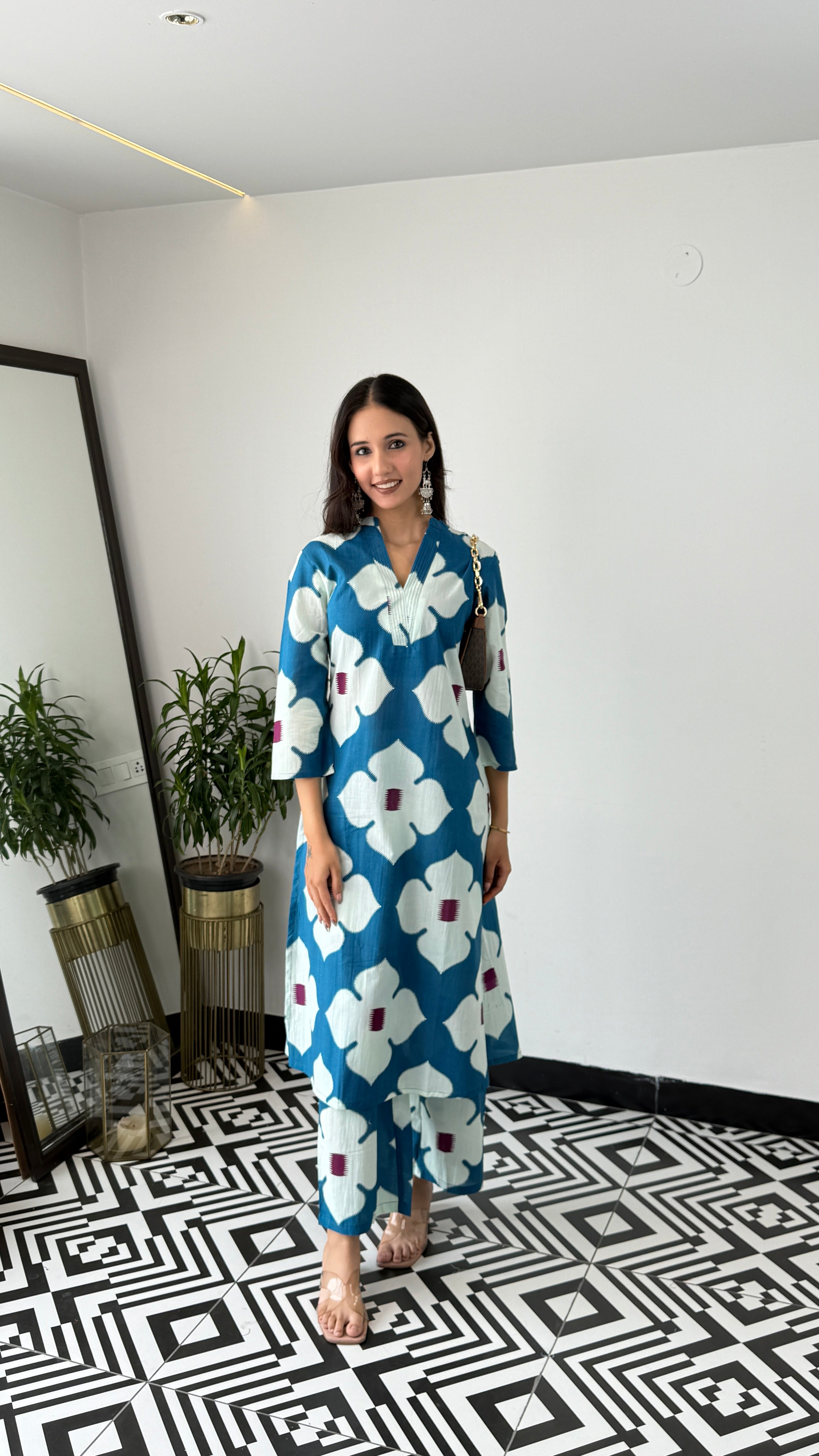 Aarna Teal Kurta Pants