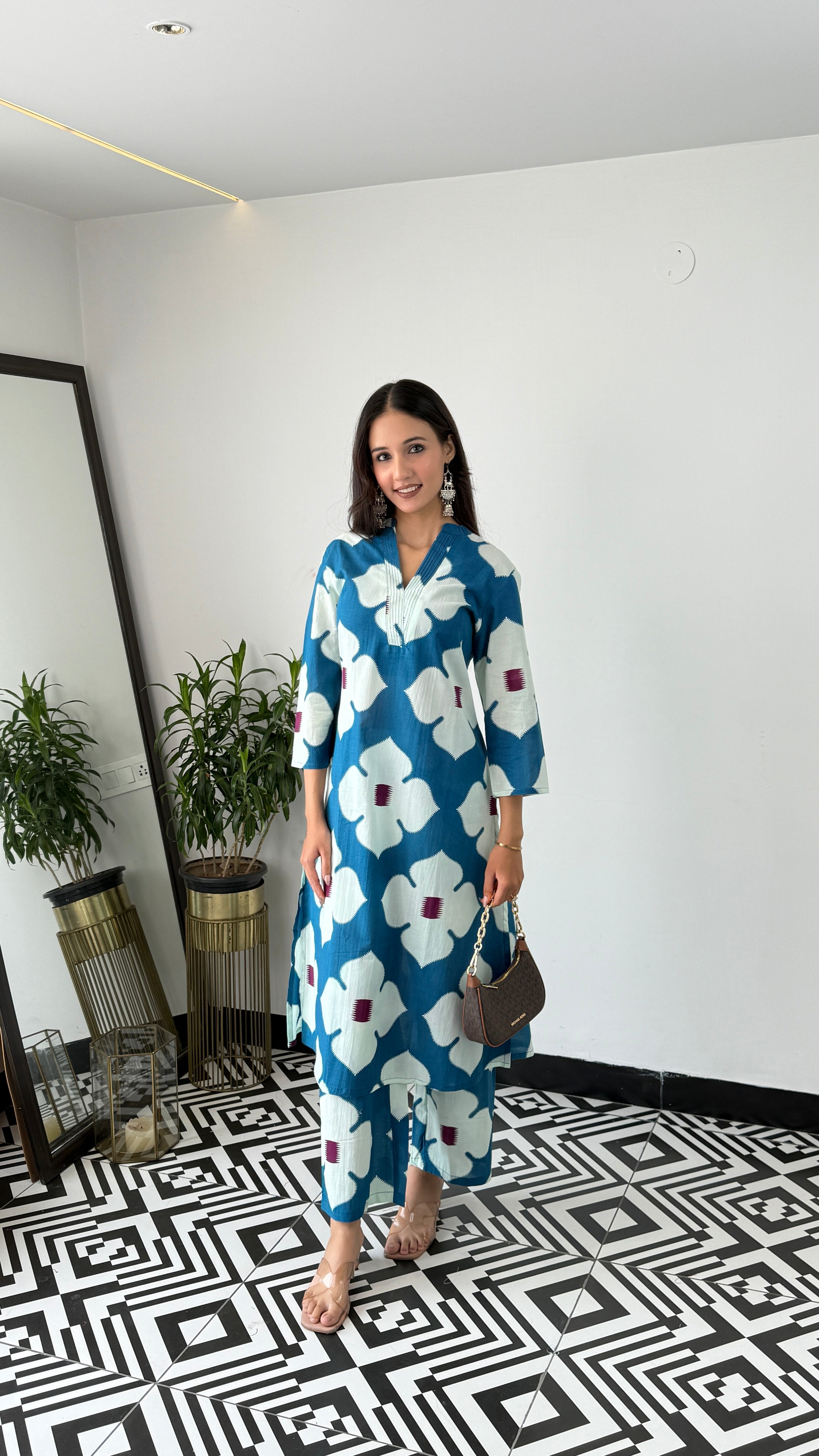 Aarna Teal Kurta Pants