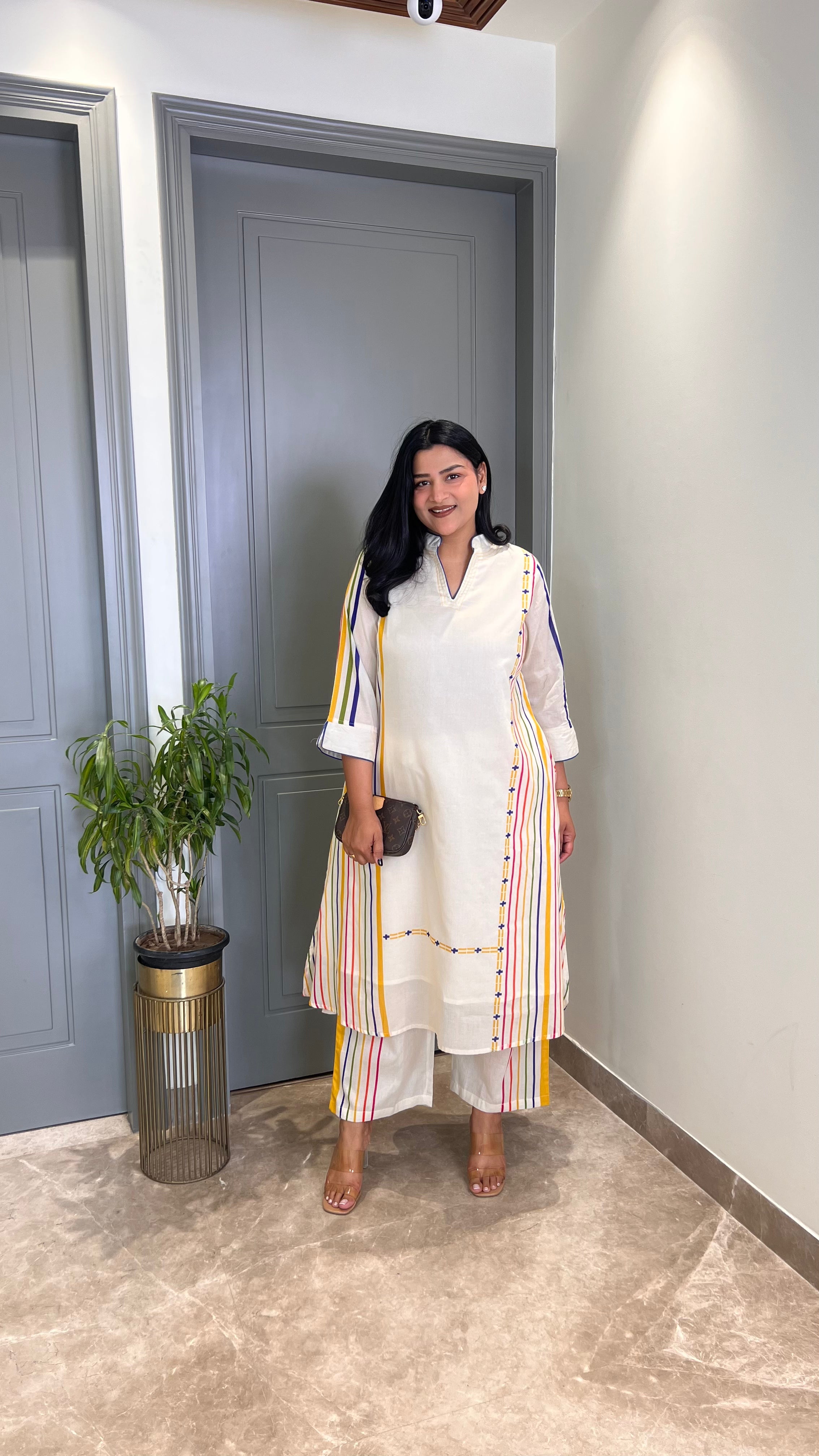 Premium Mul Floral Kurta Pants shrisa.in
