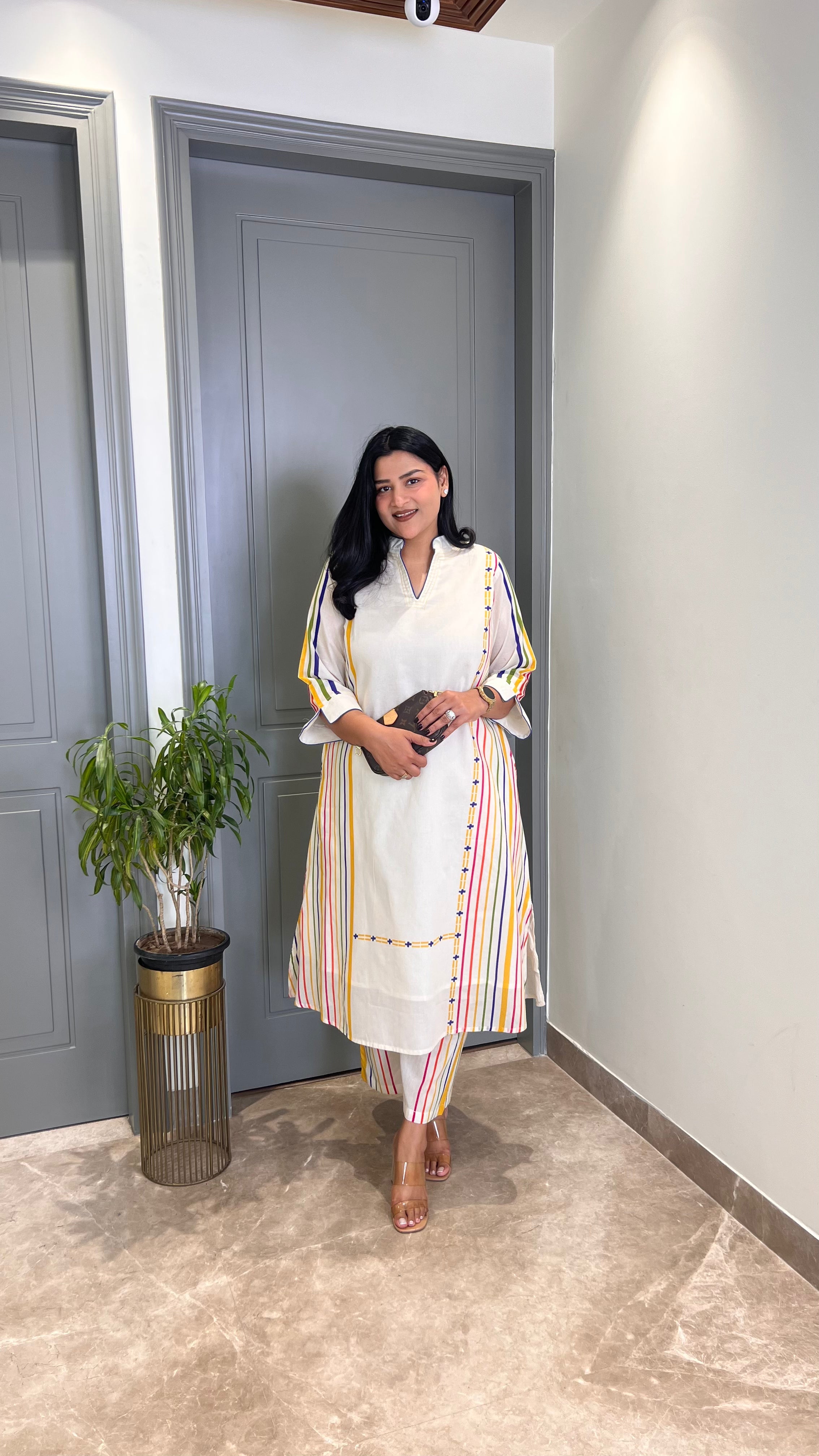 Premium Mul Floral Kurta Pants shrisa.in