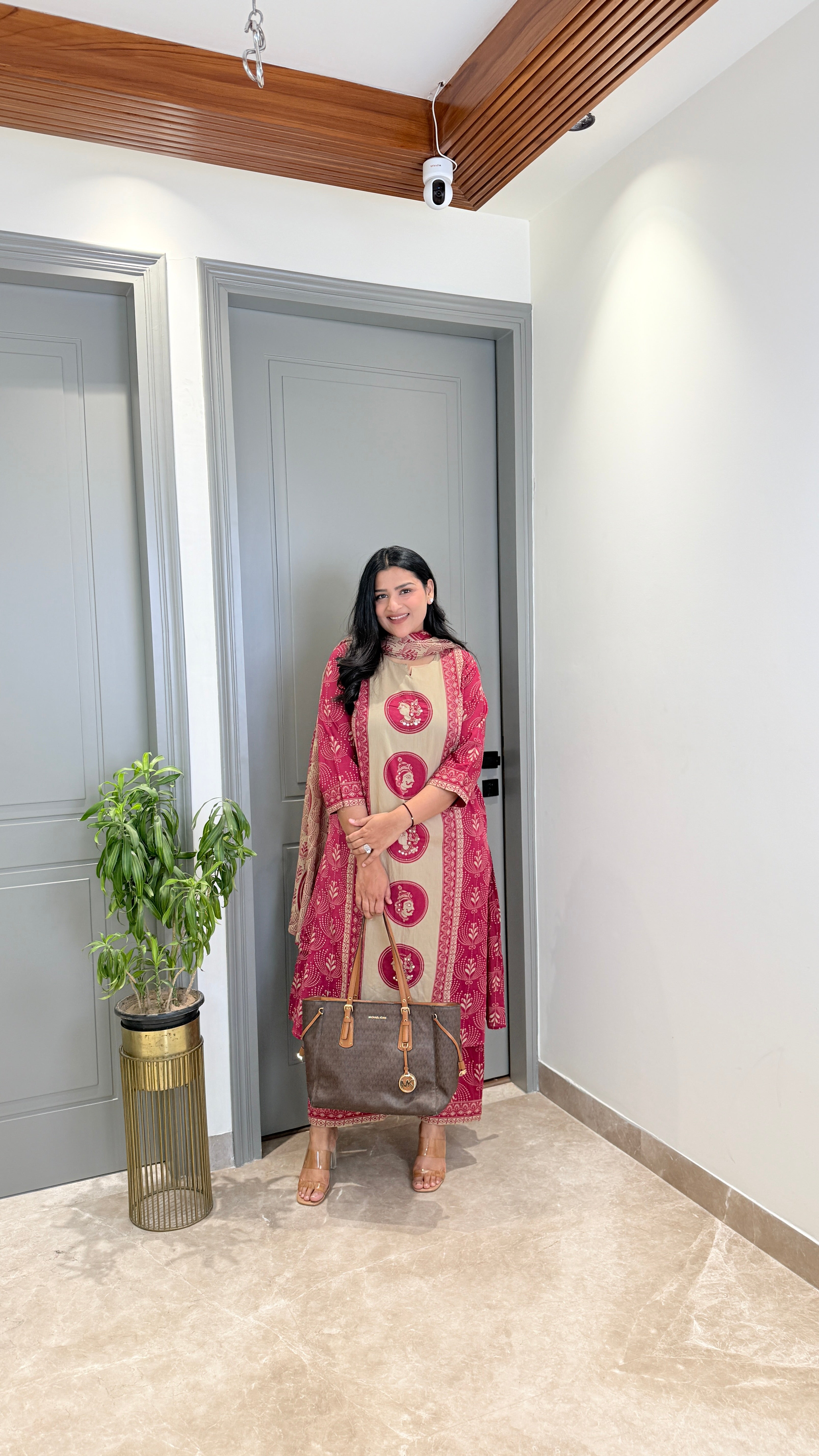 Pink Queen Pure Cotton Suit Set shrisa.in