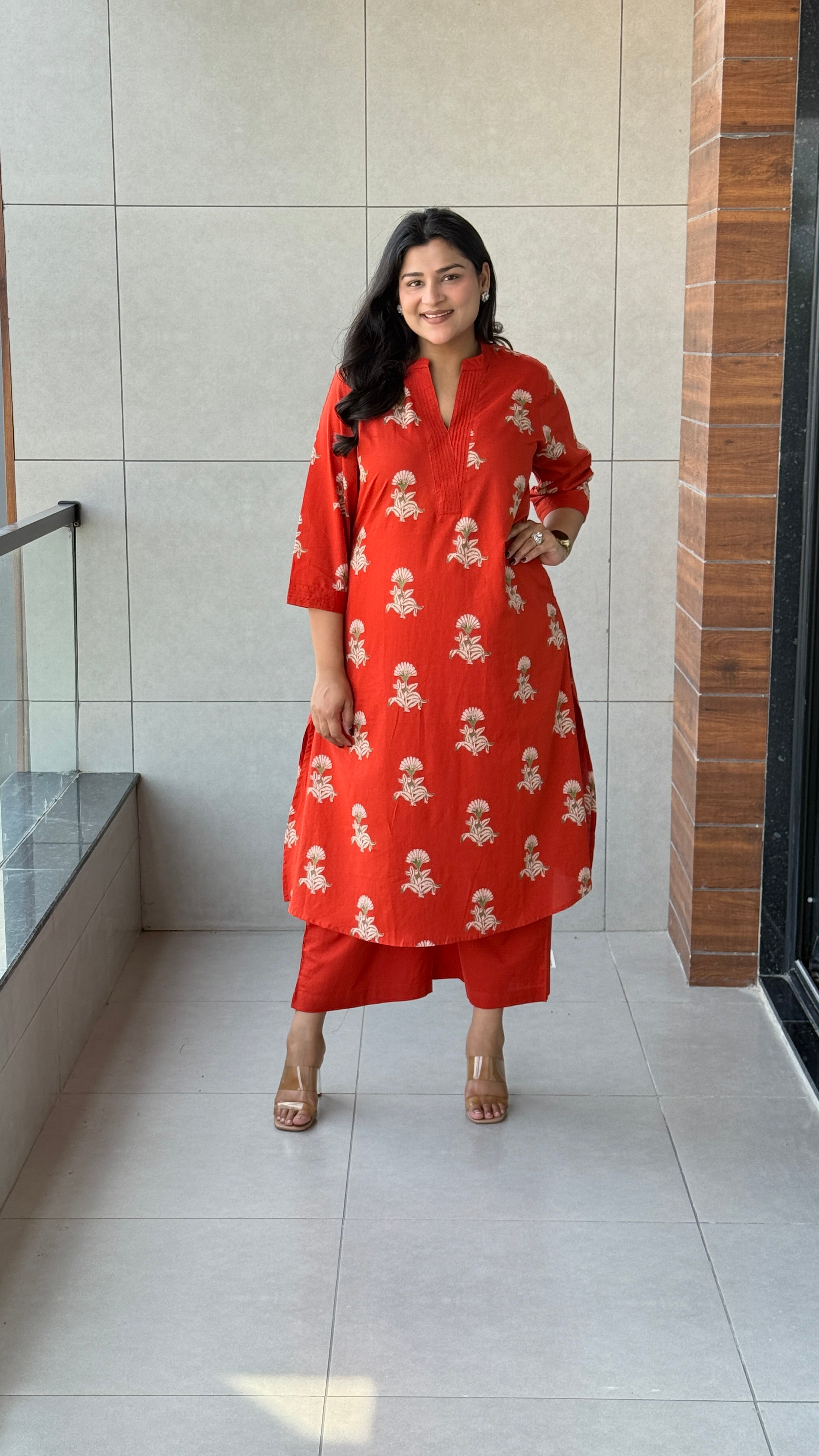 Maesha Rust Kurta Pants