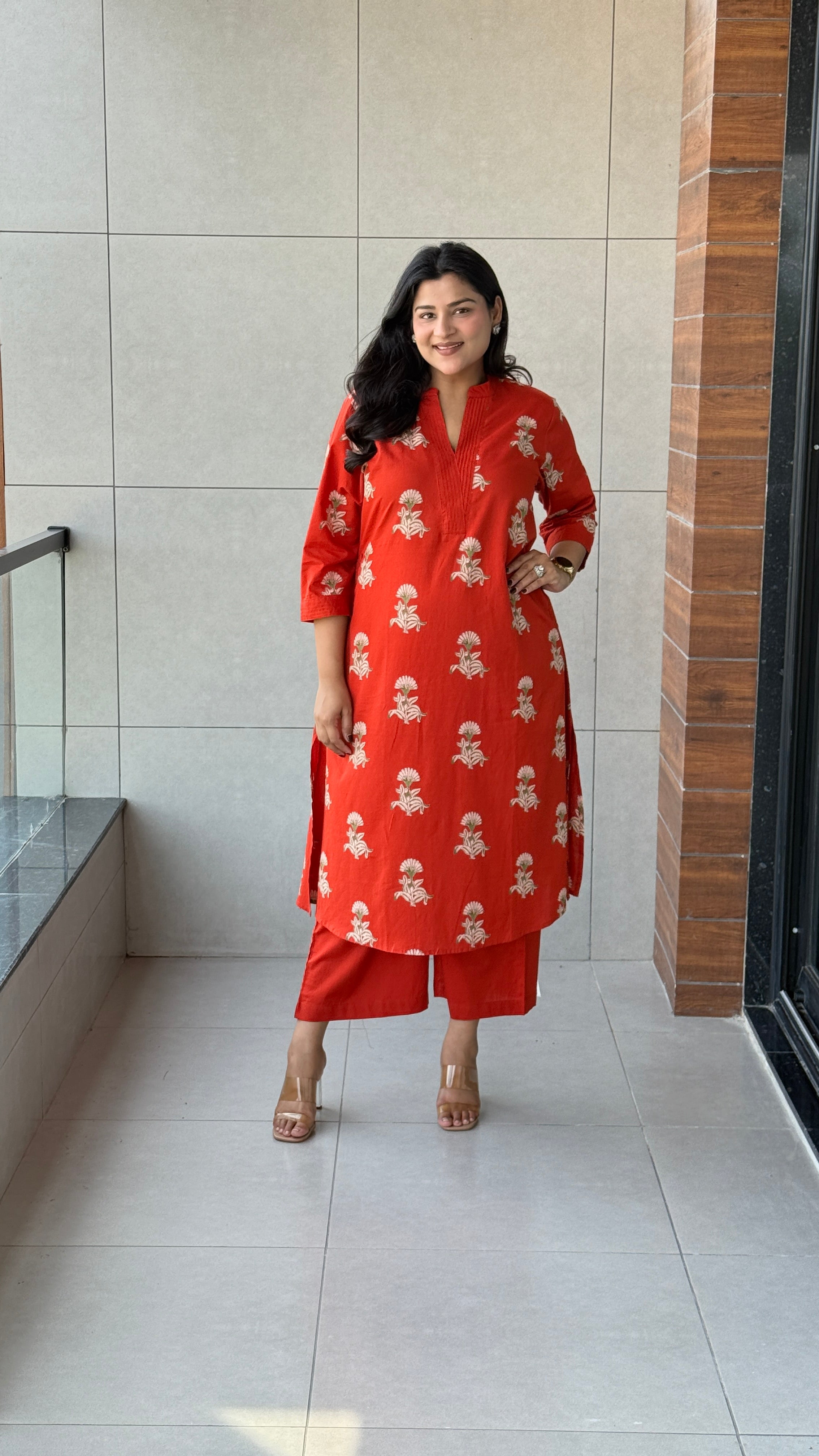 Maesha Rust Kurta Pants