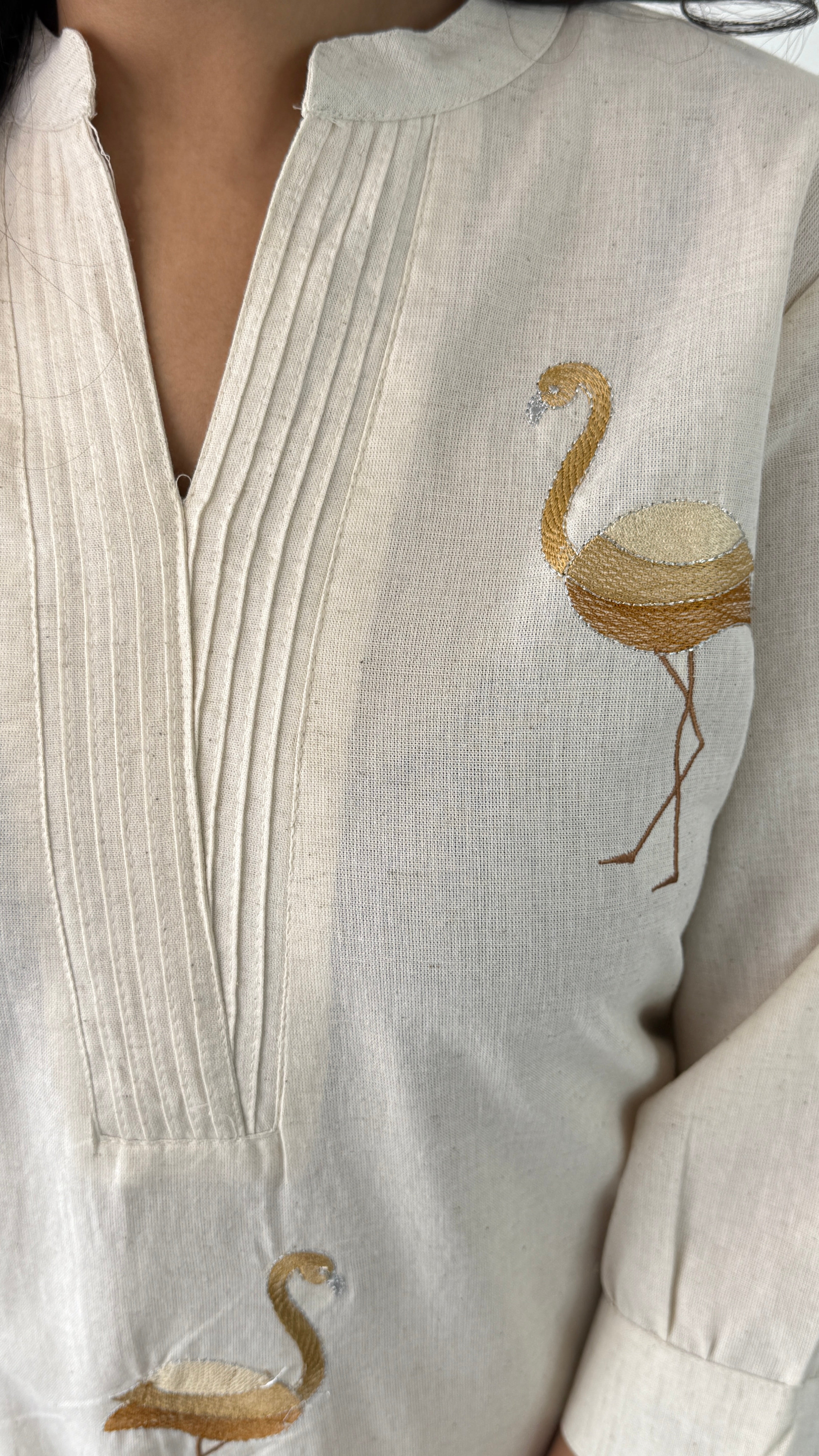 Flamingo Yellow Kurta Pants