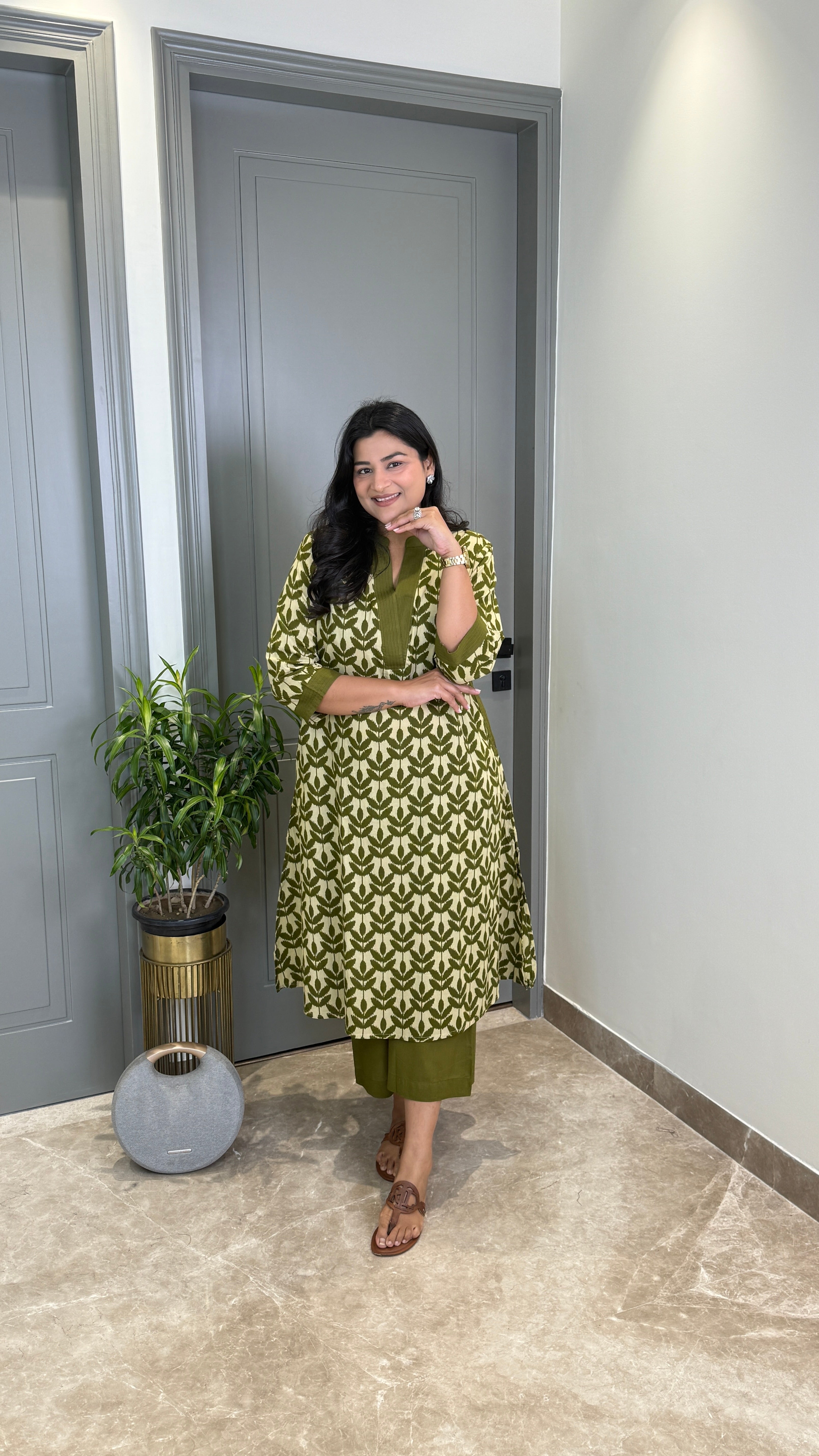 Oak Green Kurta Pants