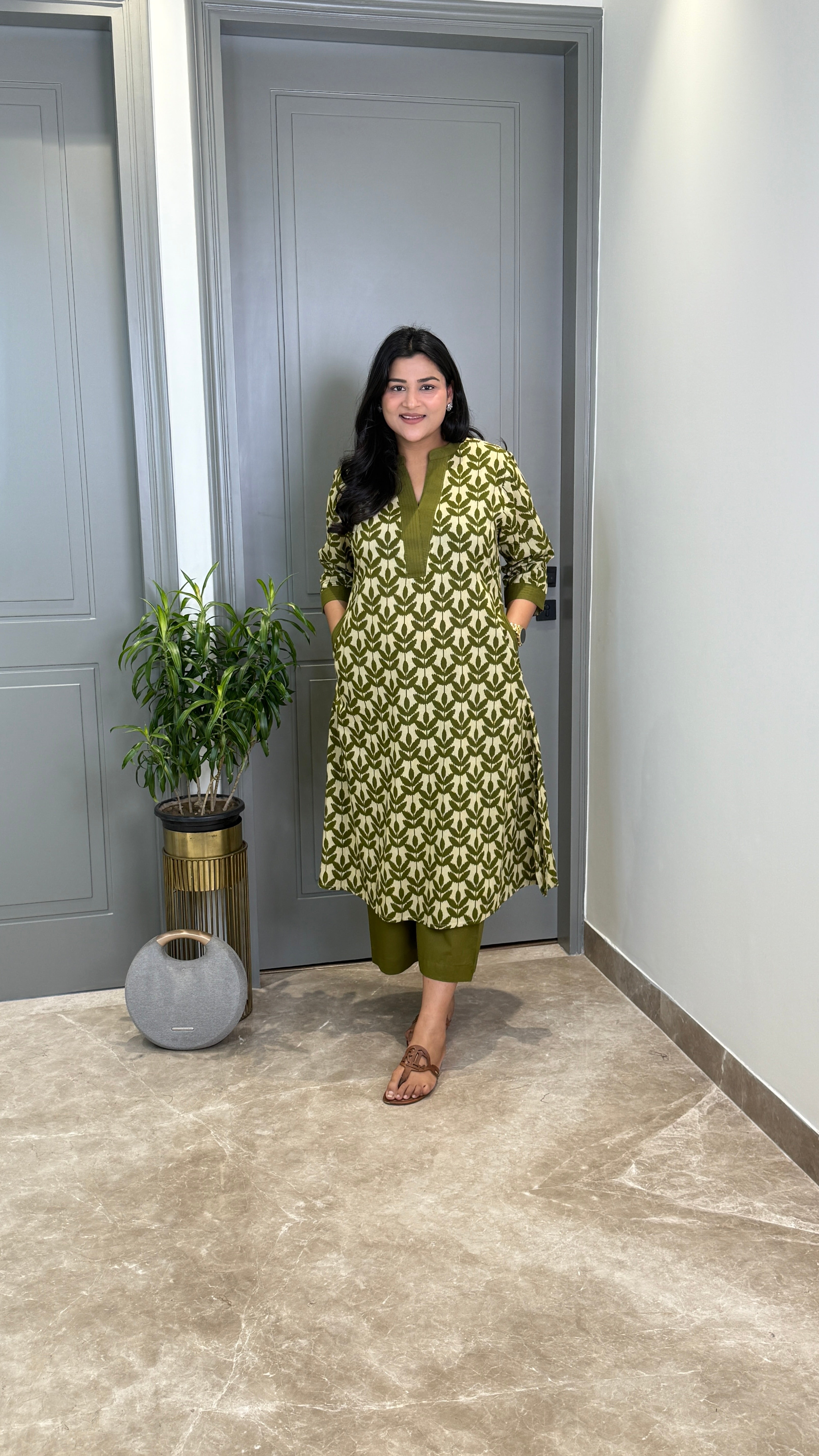 Oak Green Kurta Pants