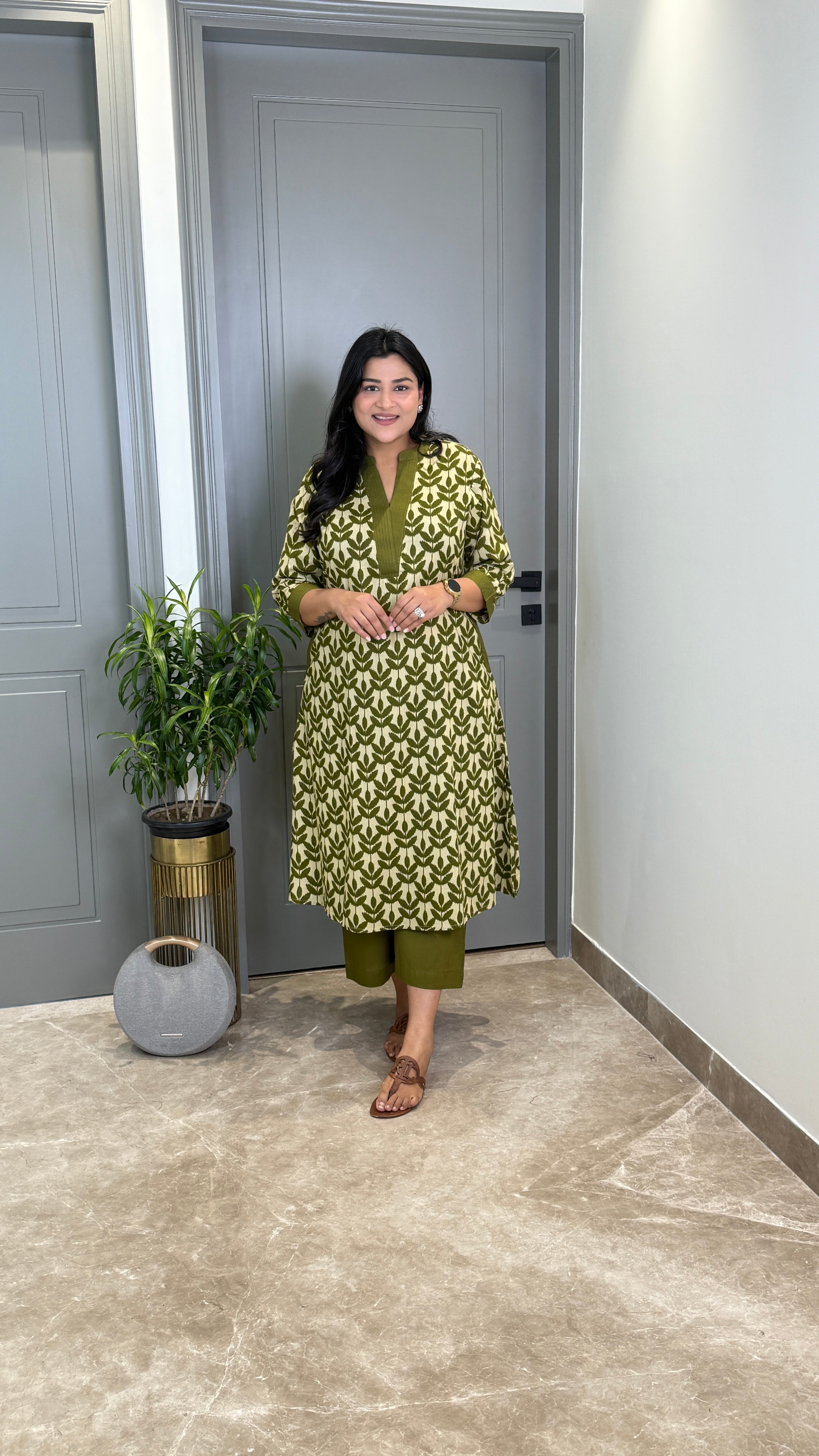 Oak Green Kurta Pants