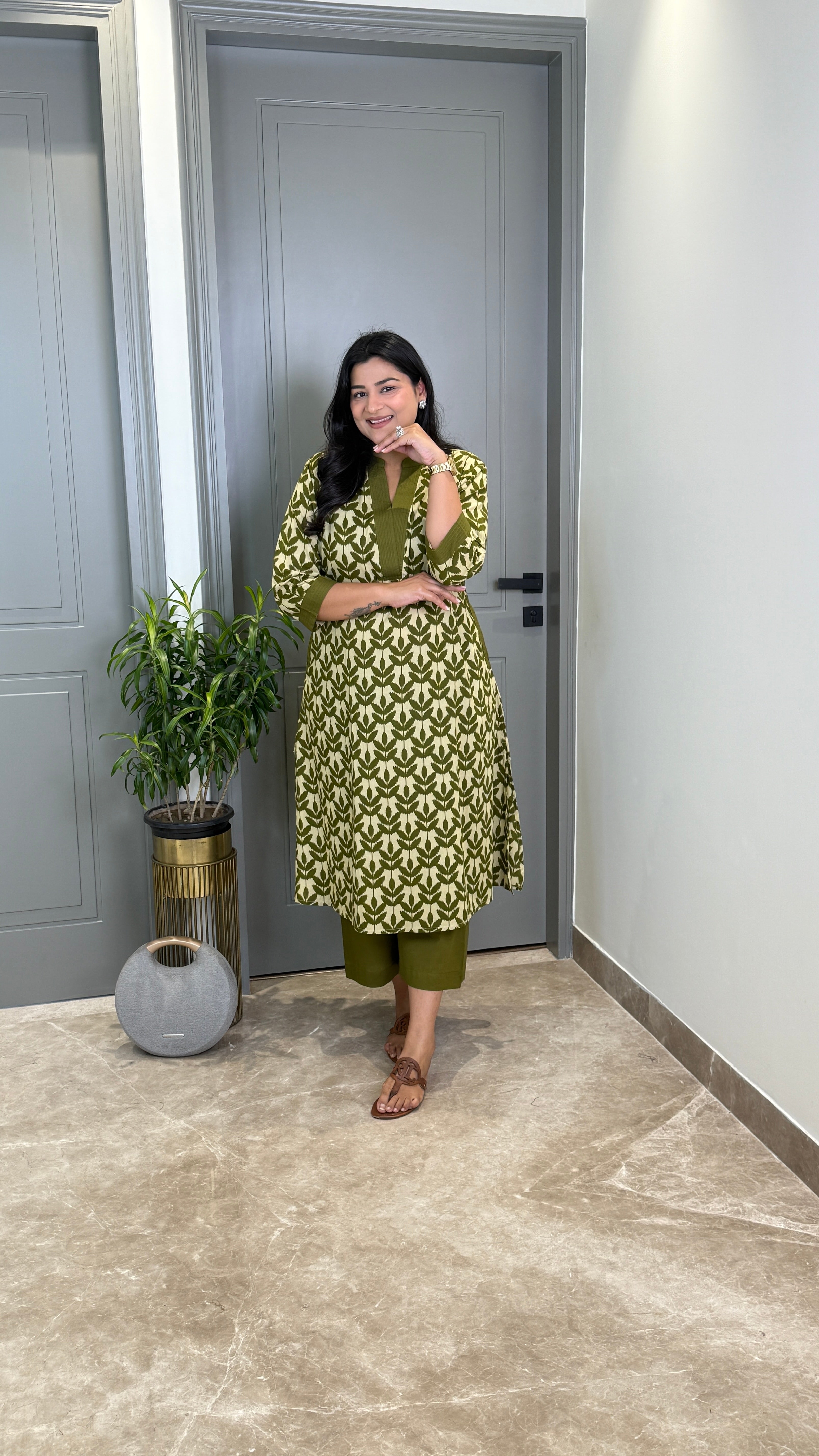 Oak Green Kurta Pants