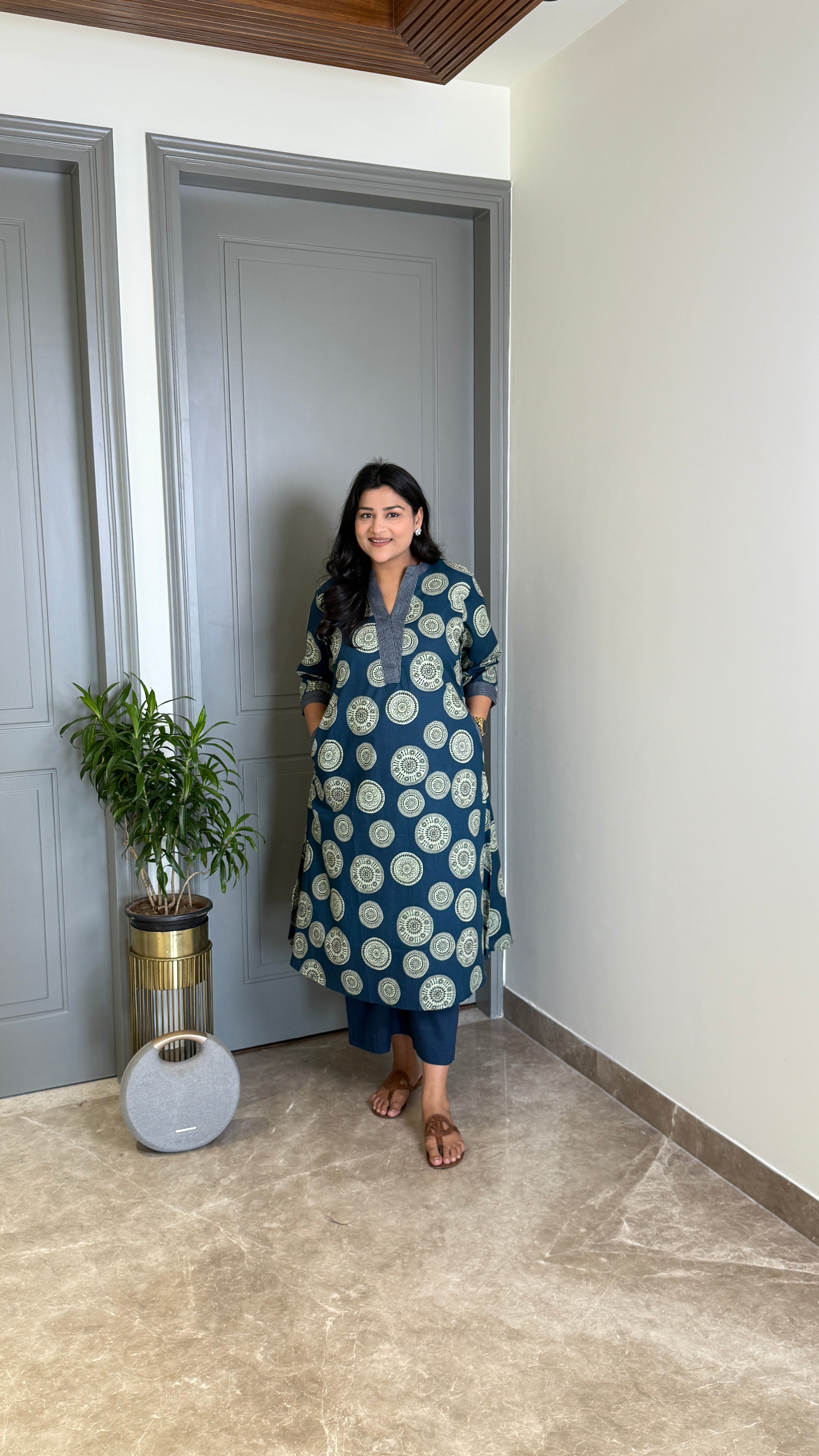 Bagh Blue Kurta Pants