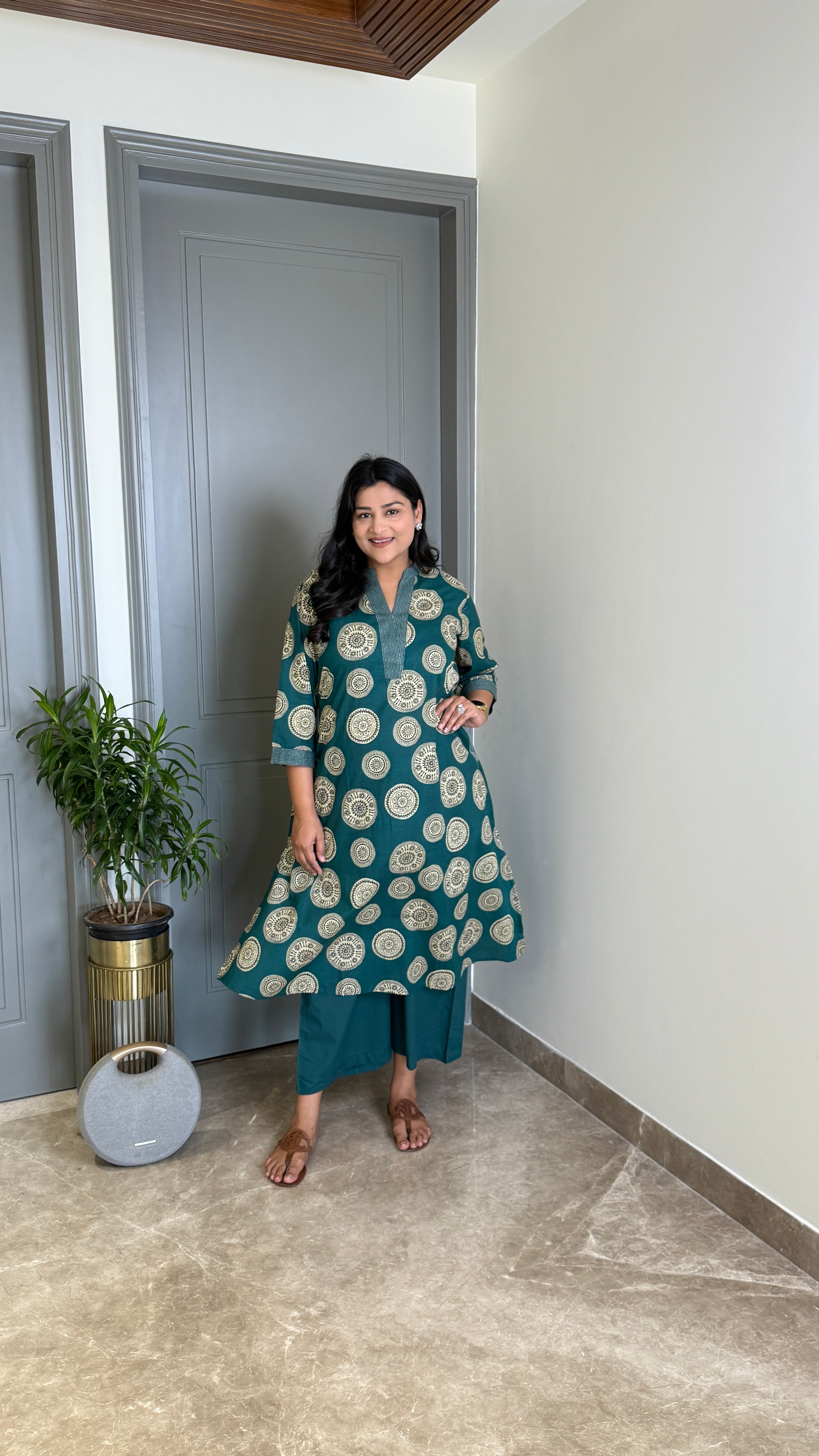 Bagh Teal Kurta Pants