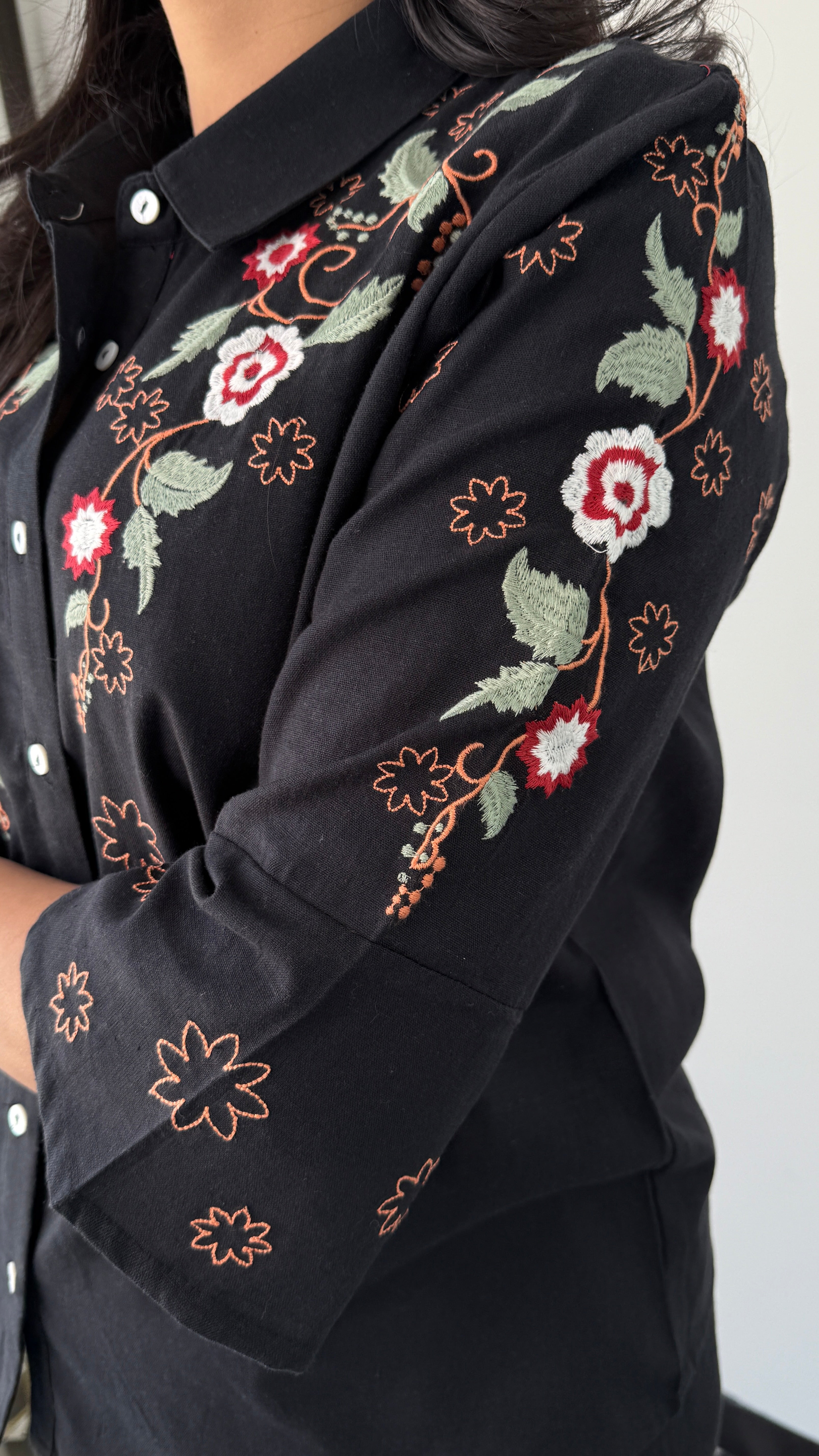 Molly Black Cord Set