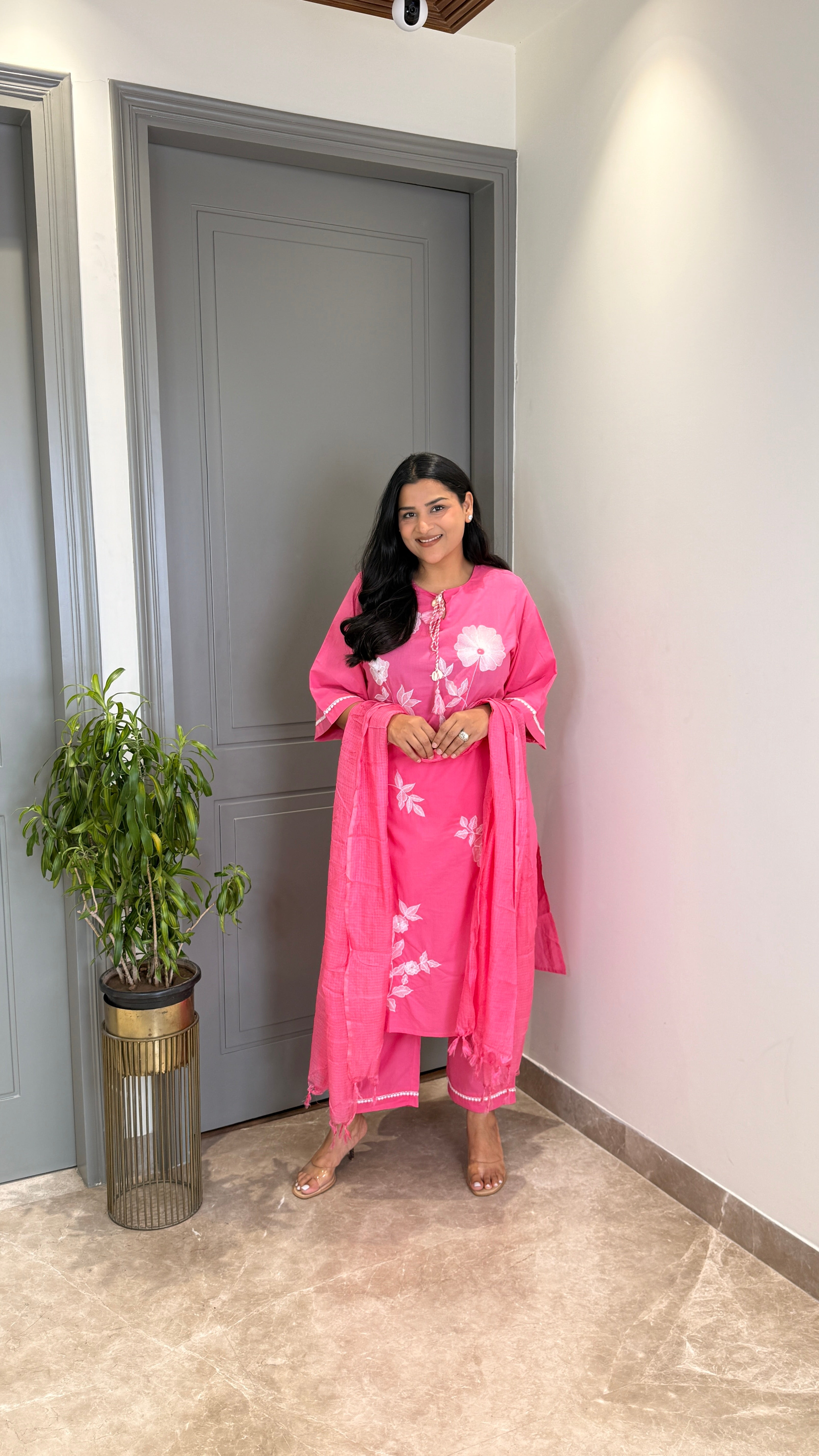Aanya Pink Suit Set shrisa.in