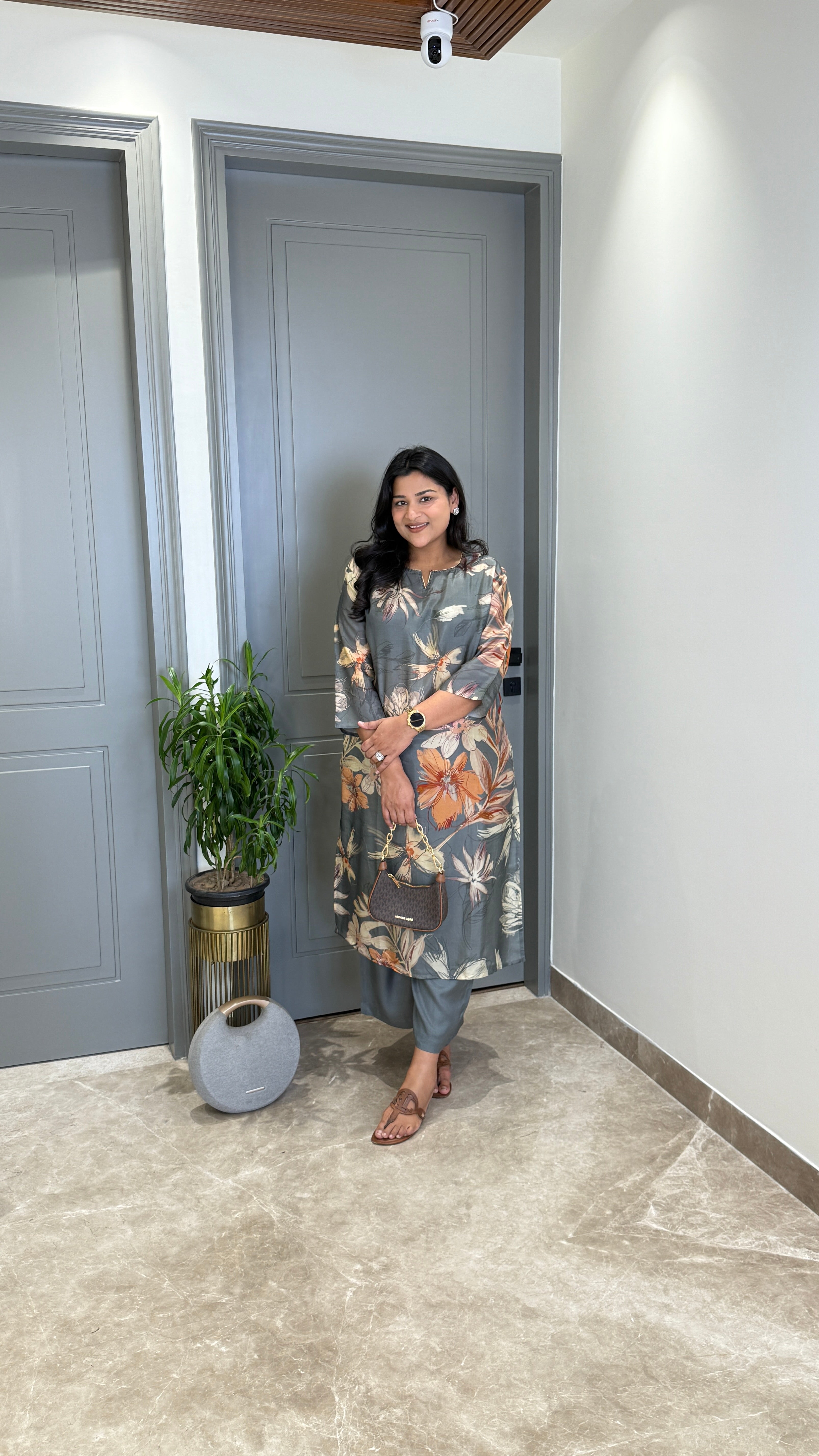 Siya Grey Kurta Pants