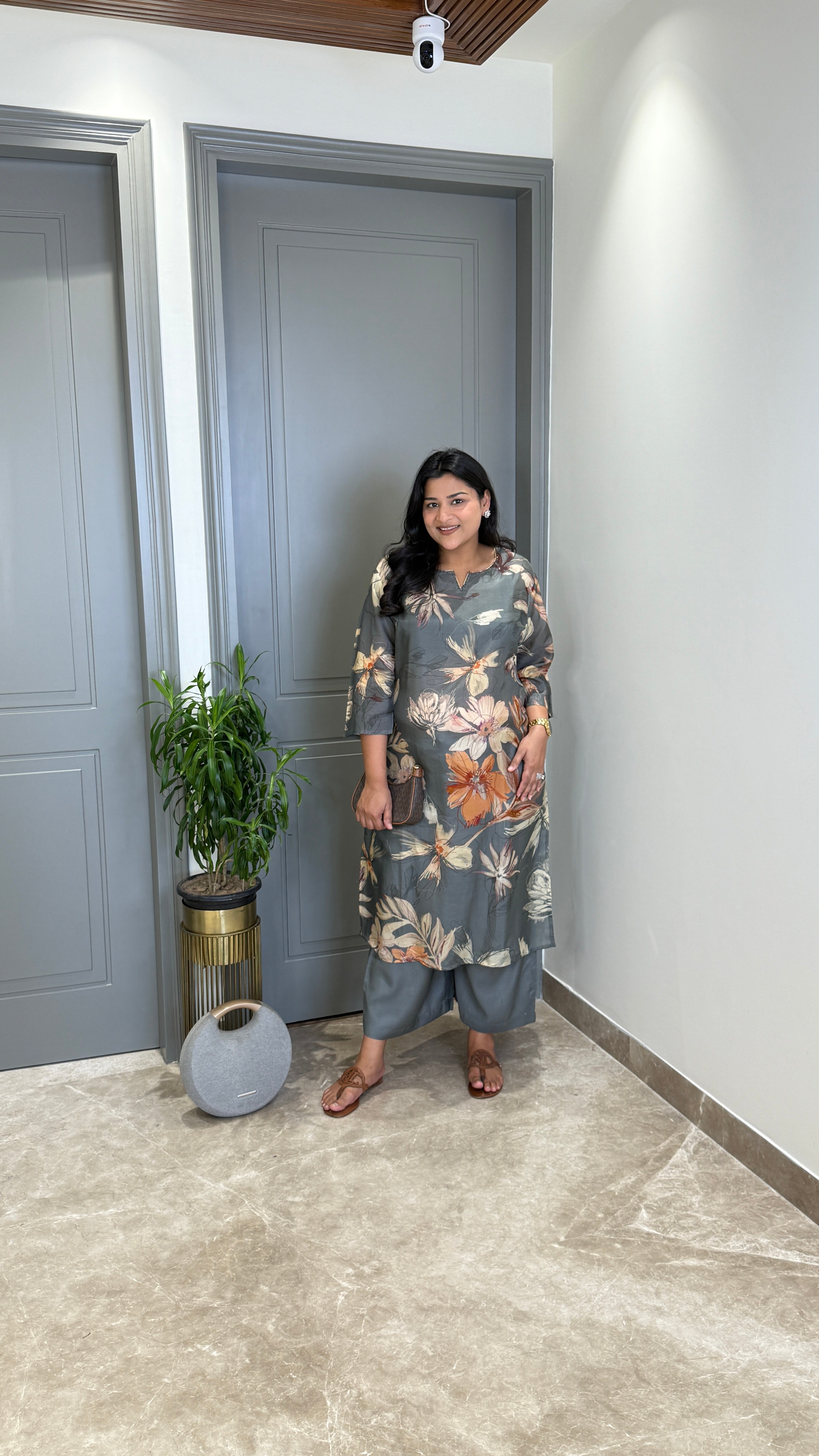 Siya Grey Kurta Pants