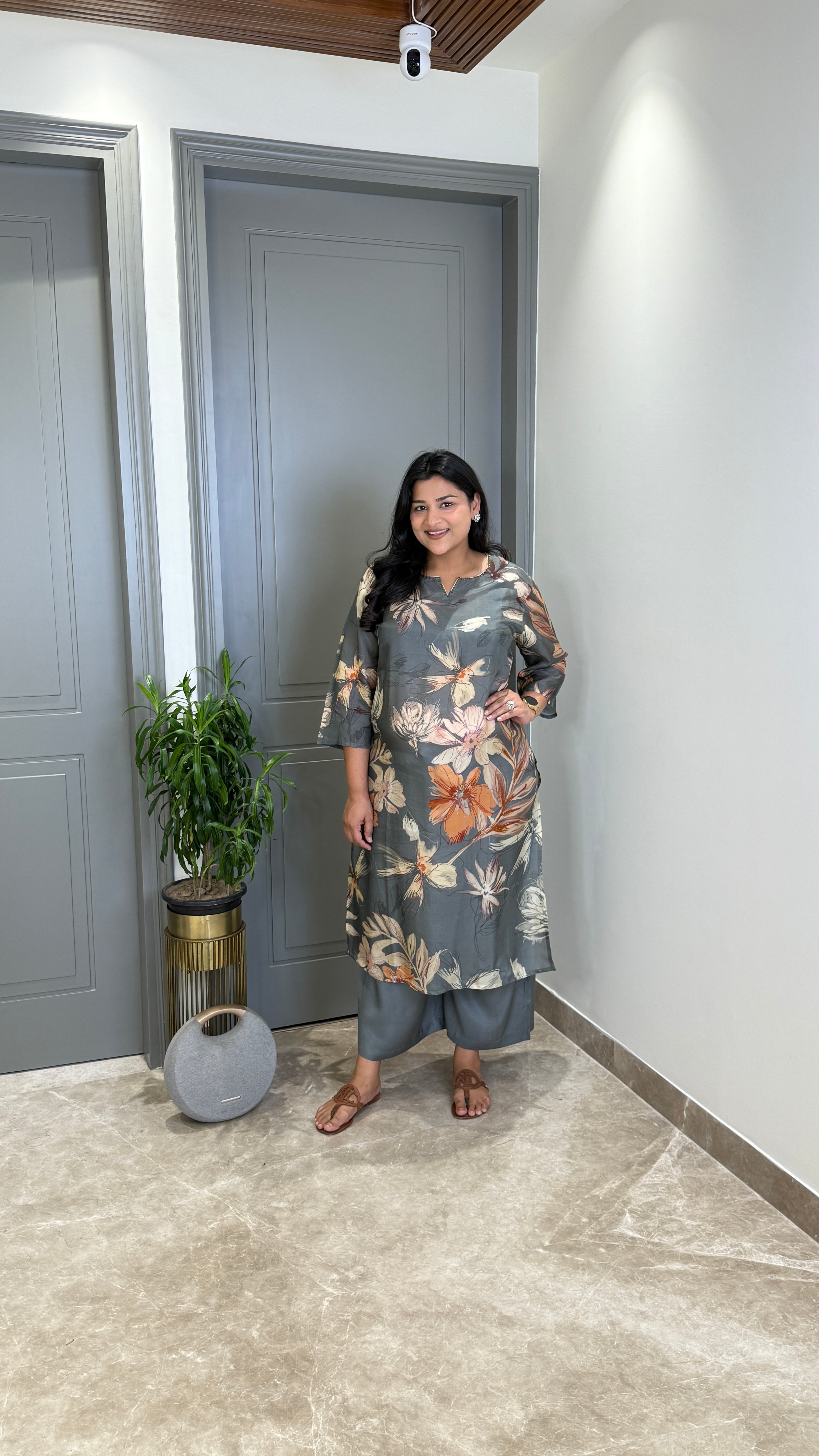 Siya Grey Kurta Pants