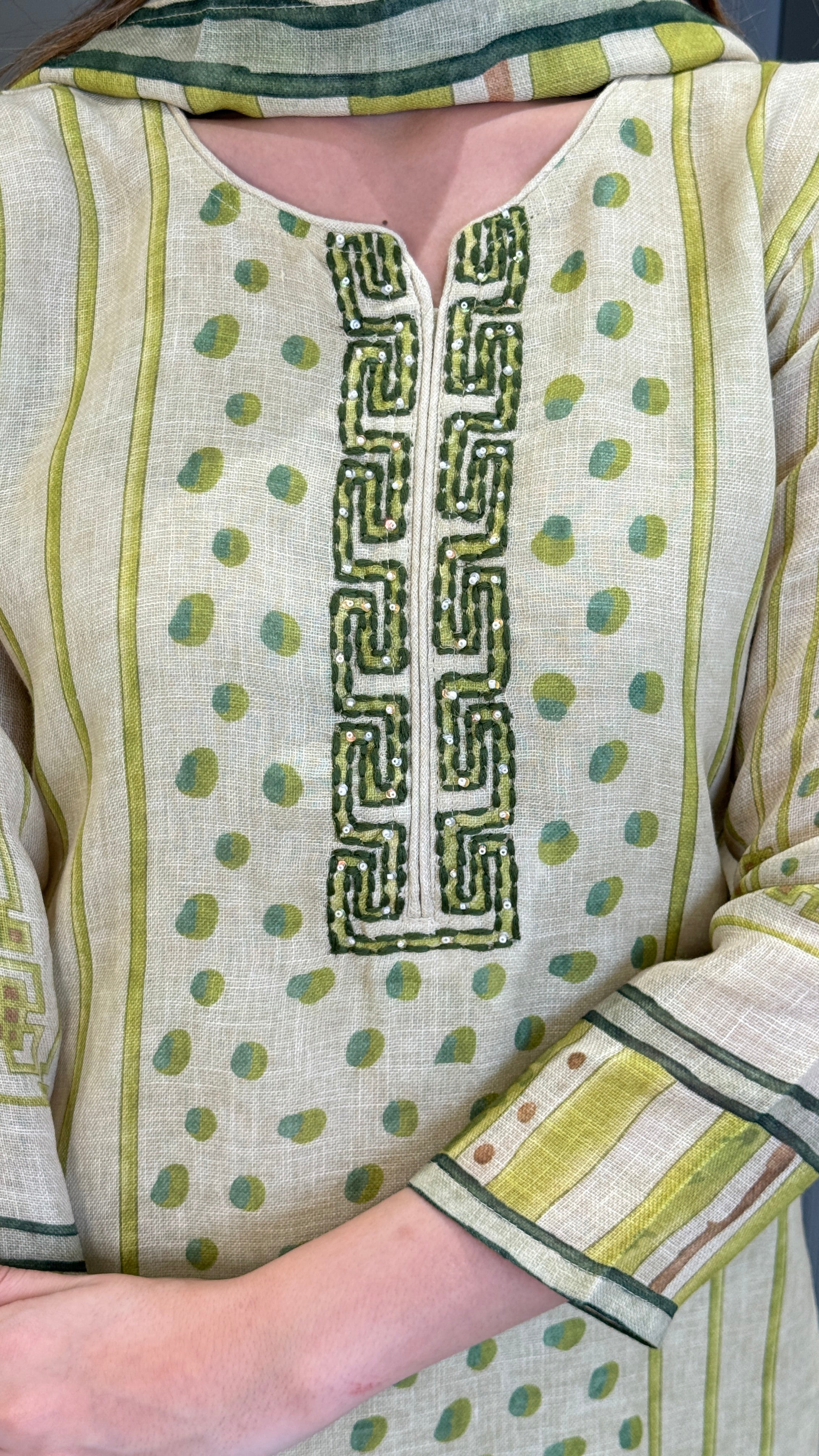 Pantone Linen Suit Set