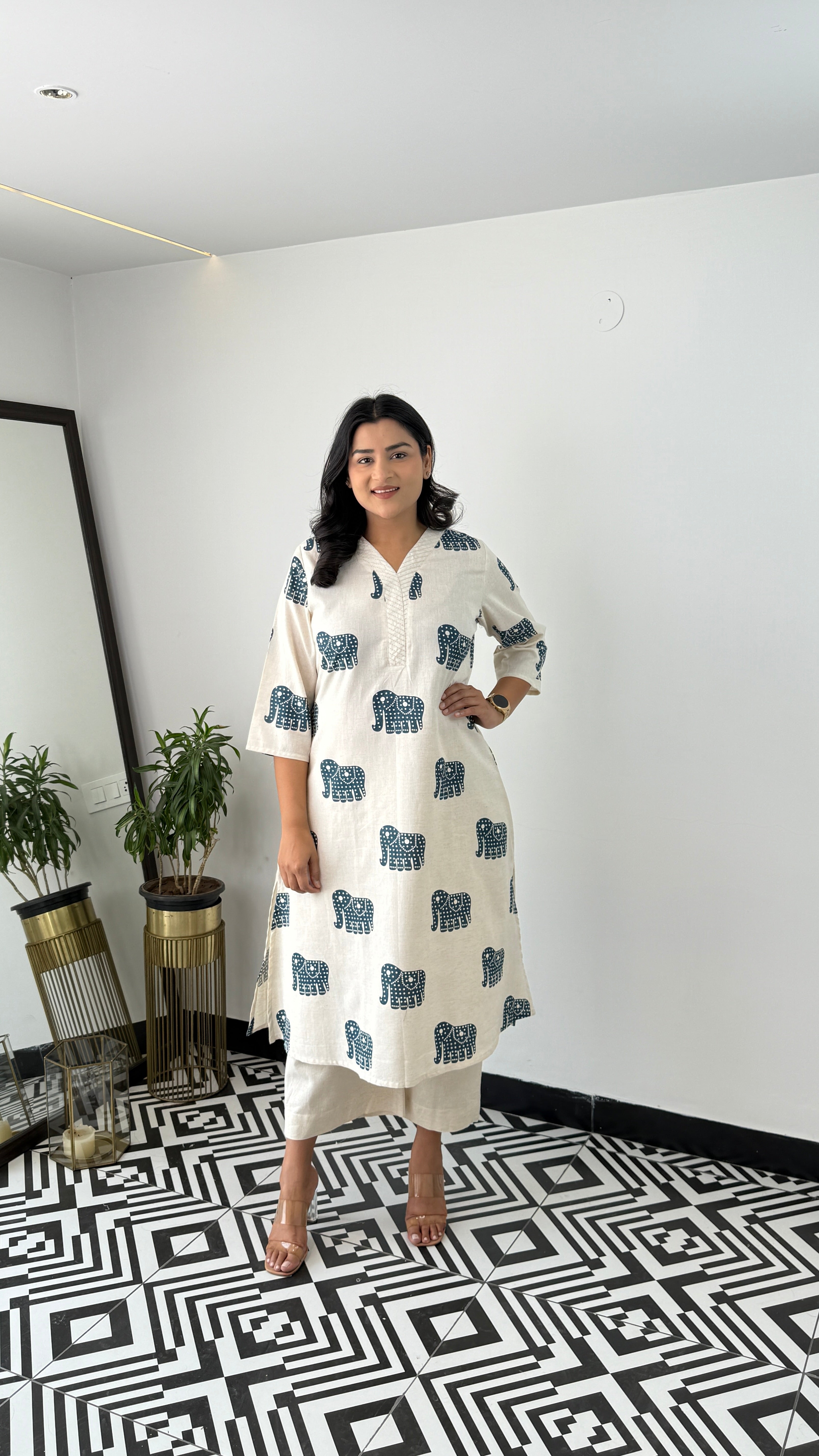 Jumbo Blue Kurta Pants