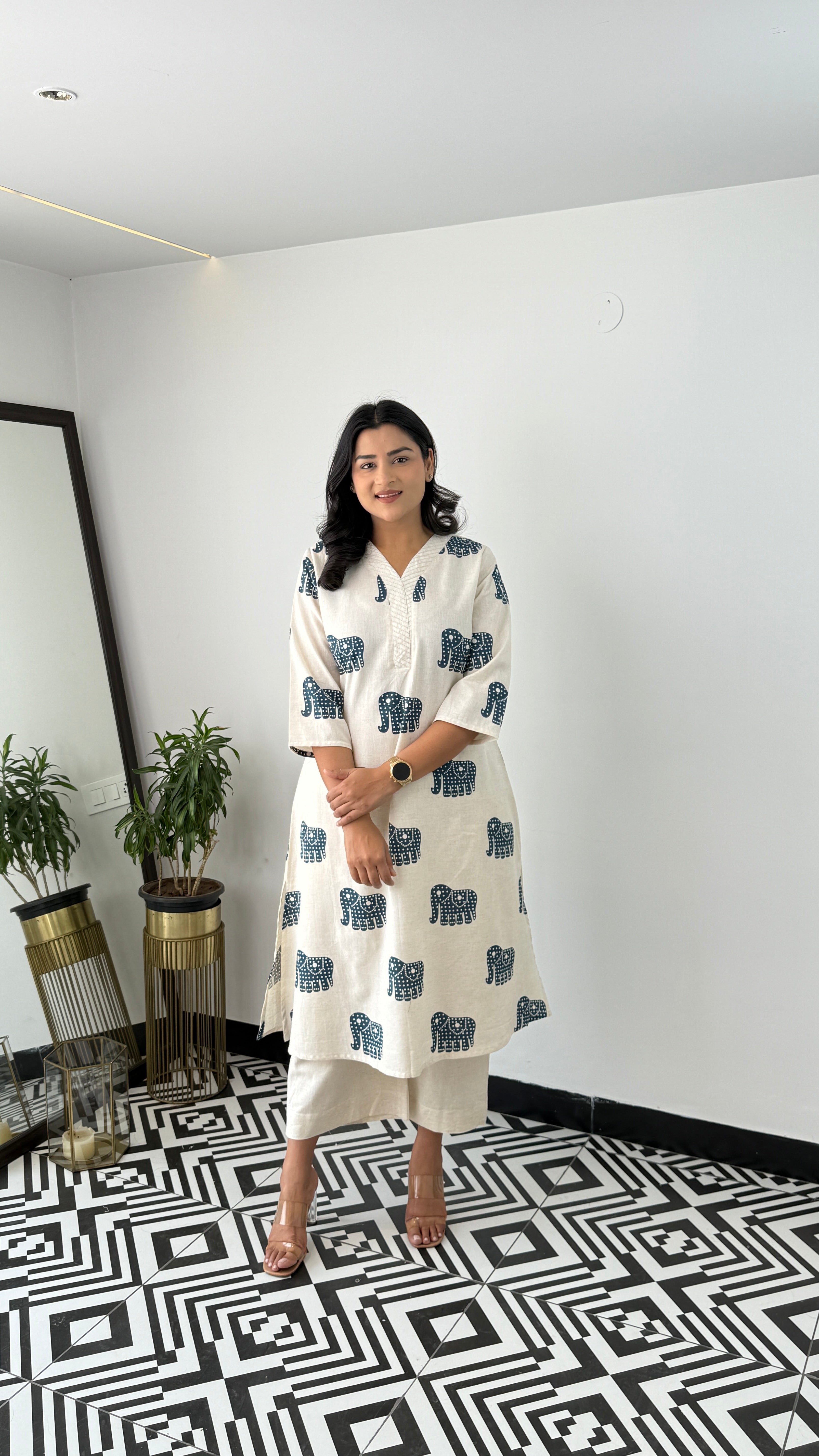 Jumbo Blue Kurta Pants