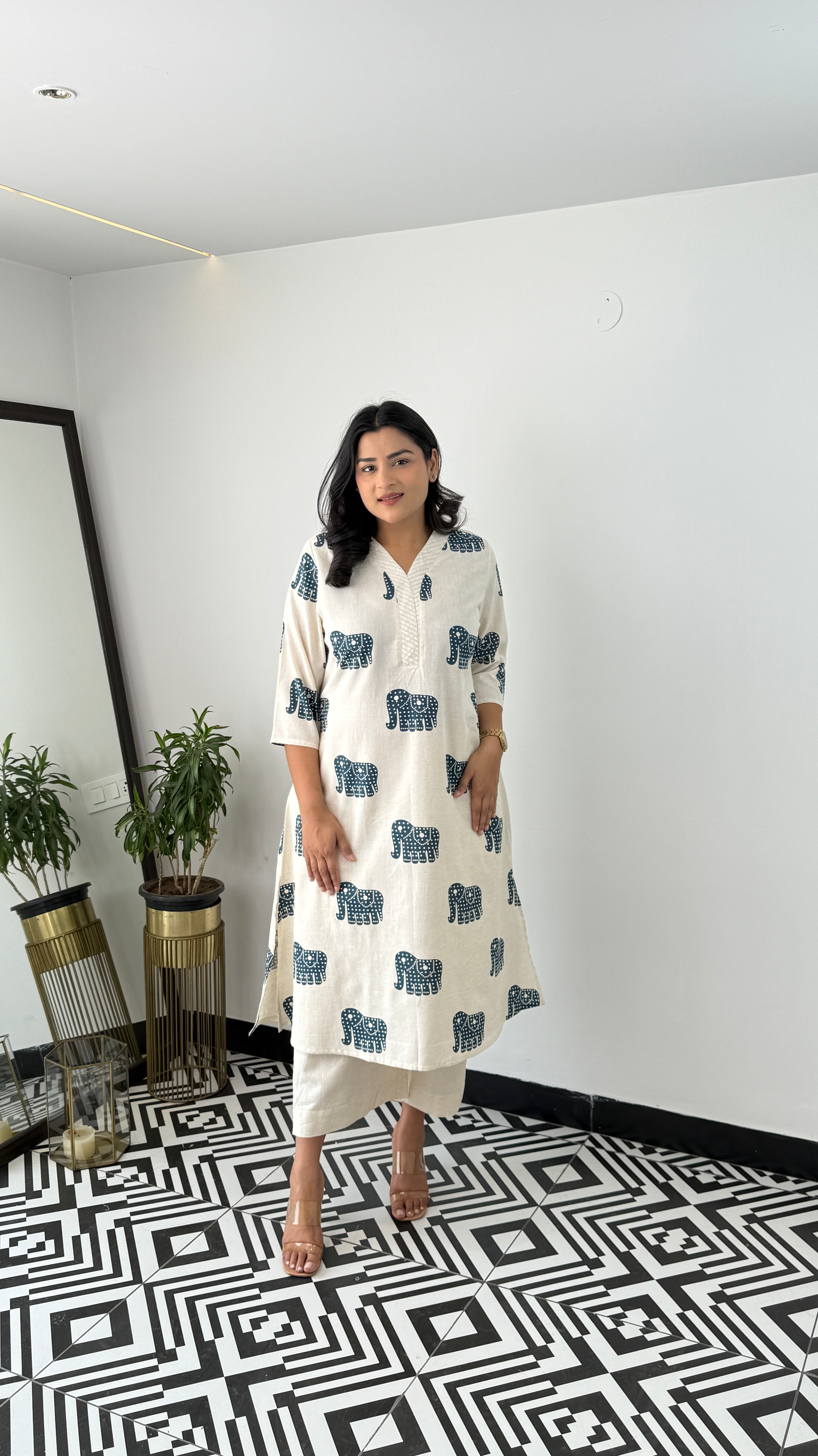 Jumbo Blue Kurta Pants