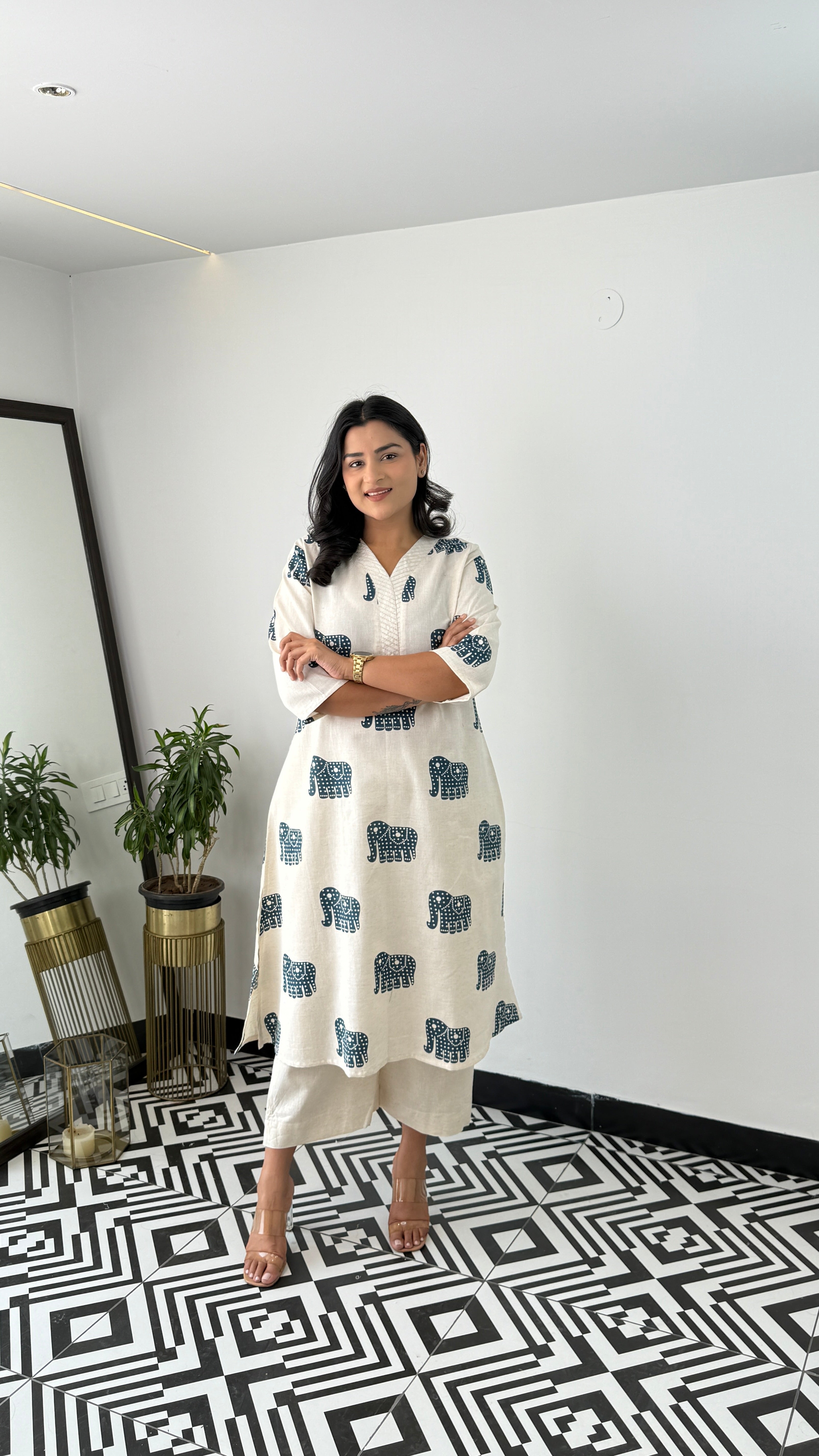 Jumbo Blue Kurta Pants