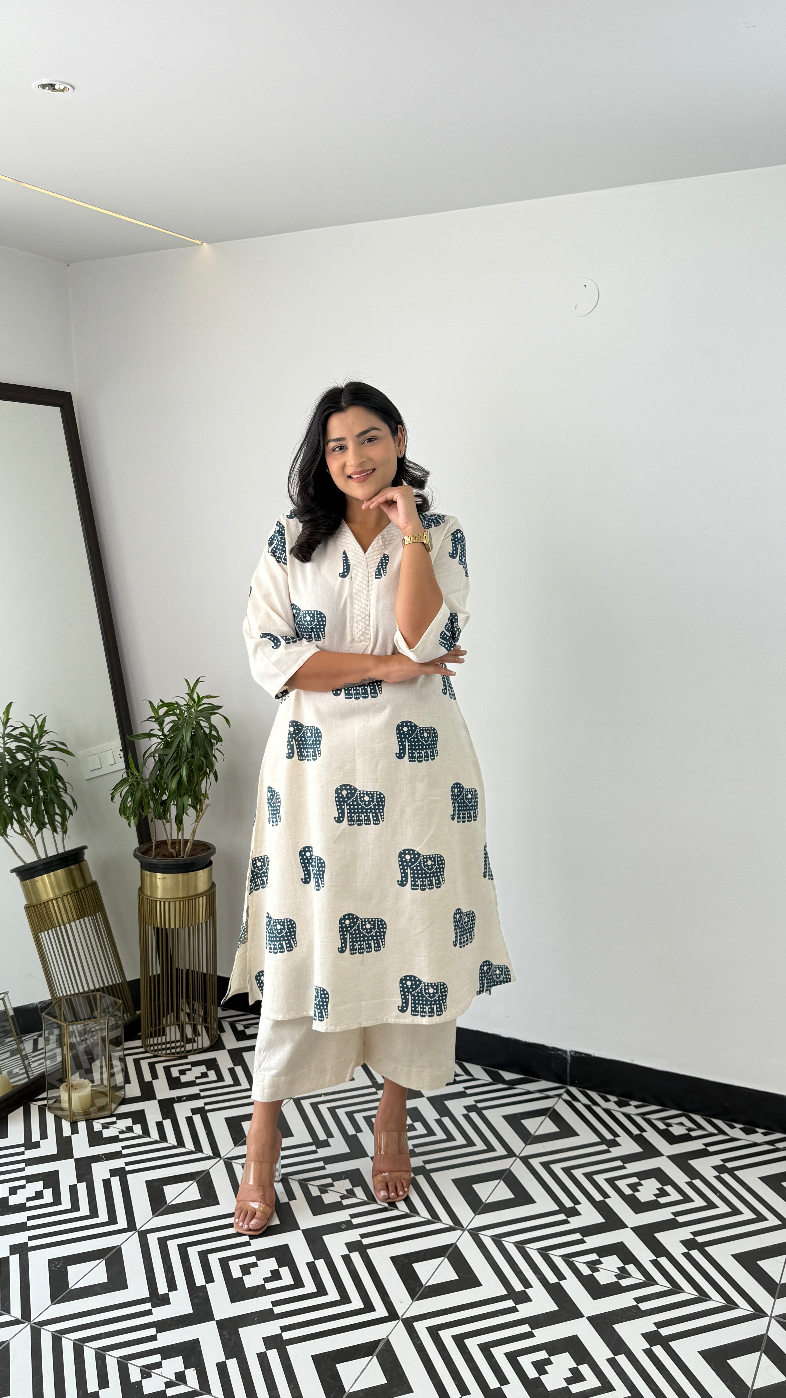 Jumbo Blue Kurta Pants