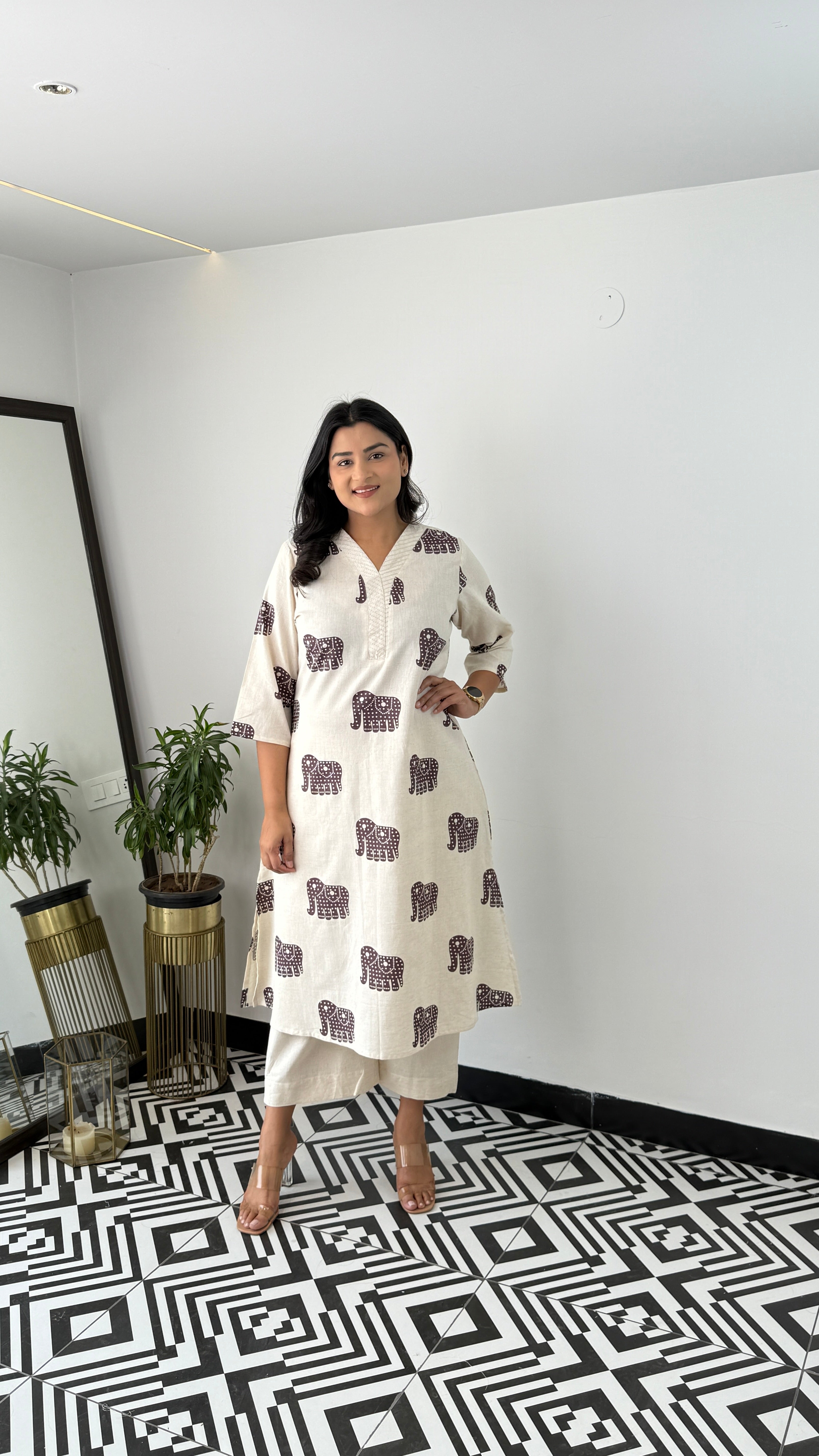 Jumbo Green Kurta Pants